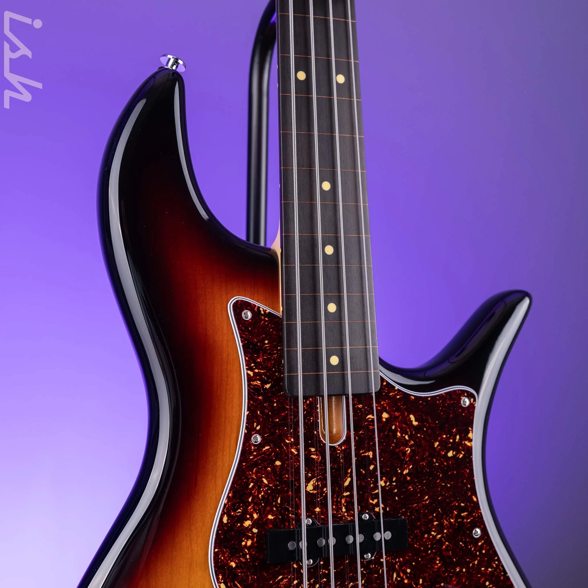 F Bass VF4-J Fretless Sunburst - Image 3