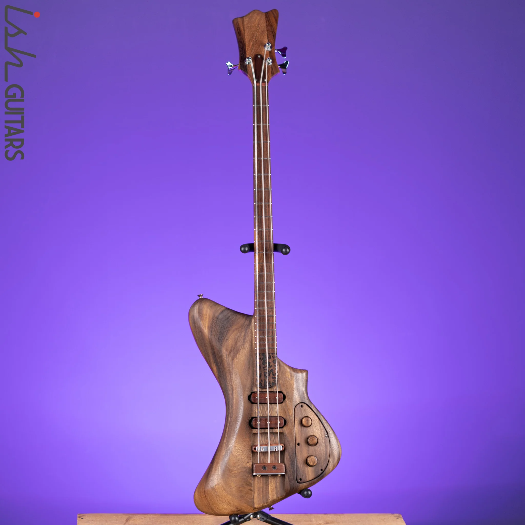 Fberma Custom 3 String Monster Burlwood Bass - Image 2