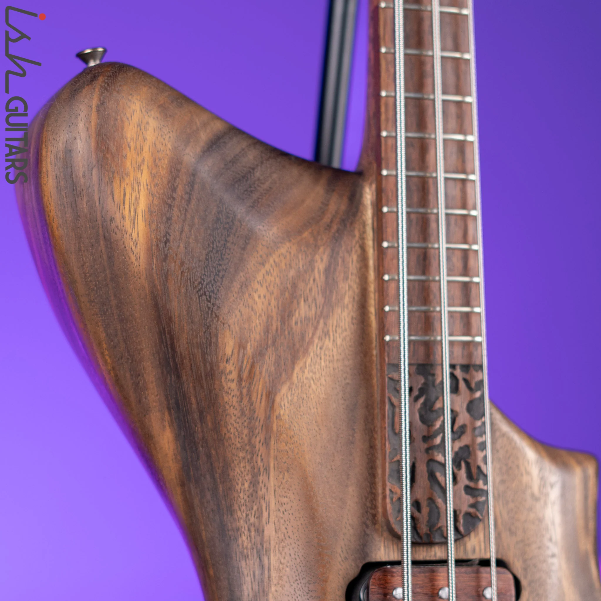 Fberma Custom 3 String Monster Burlwood Bass - Image 3