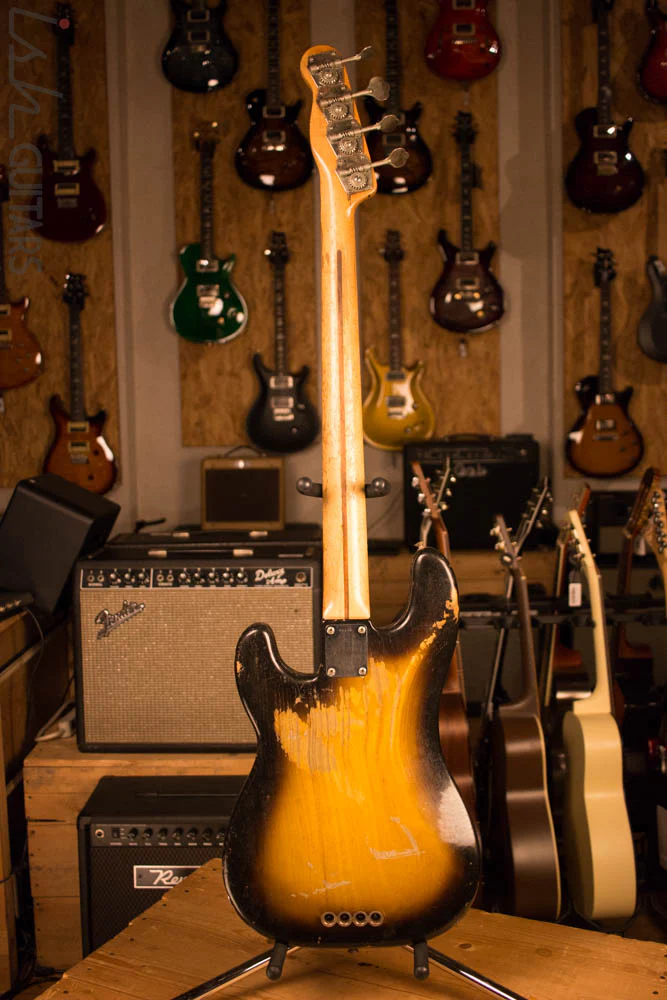 1956 Fender Precision Bass Sunburst Vintage - Image 8