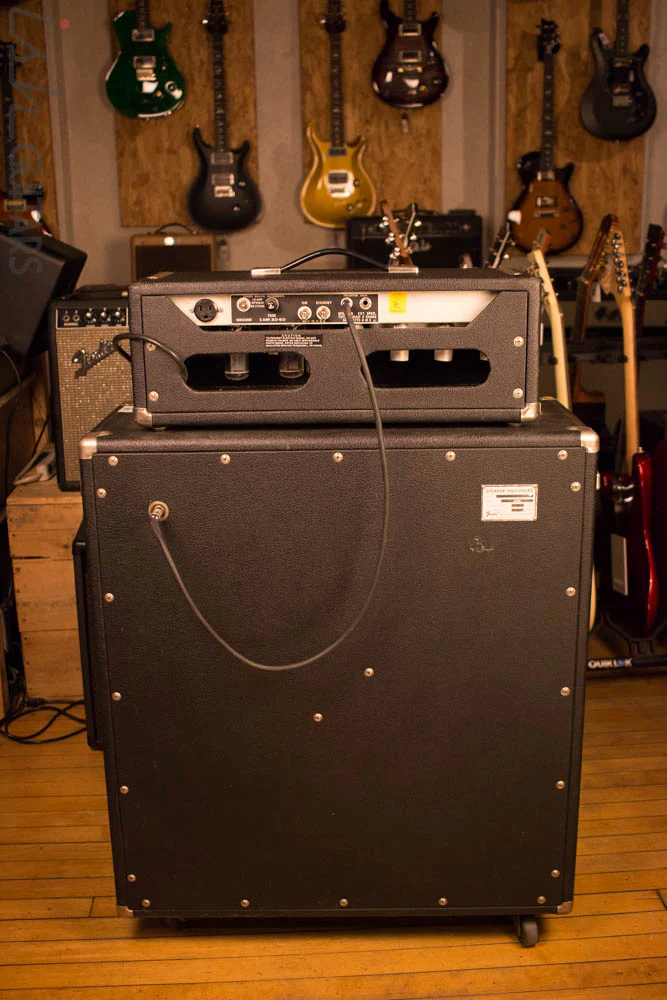 1970's Fender Bassman 50 Watt 15” JBL D140 Stack - Image 3