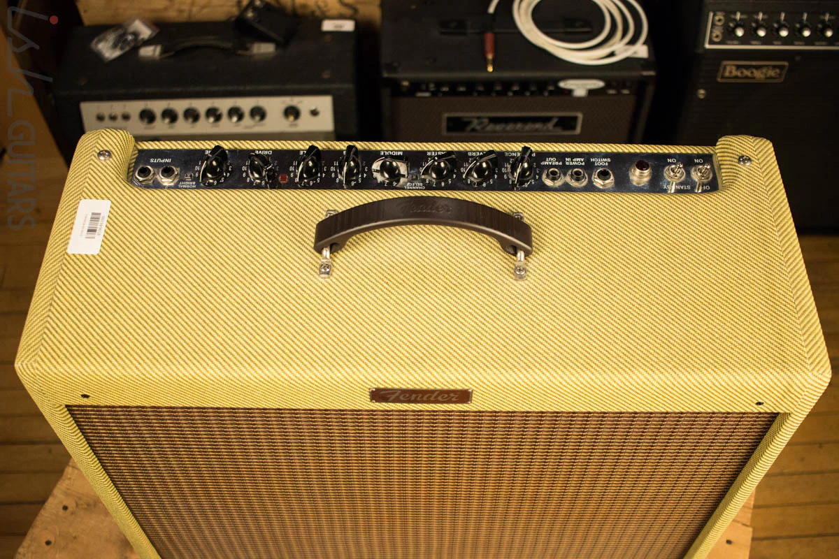 Fender Blues Deluxe Reissue Tweed Electric Guitar Amp - Image 3