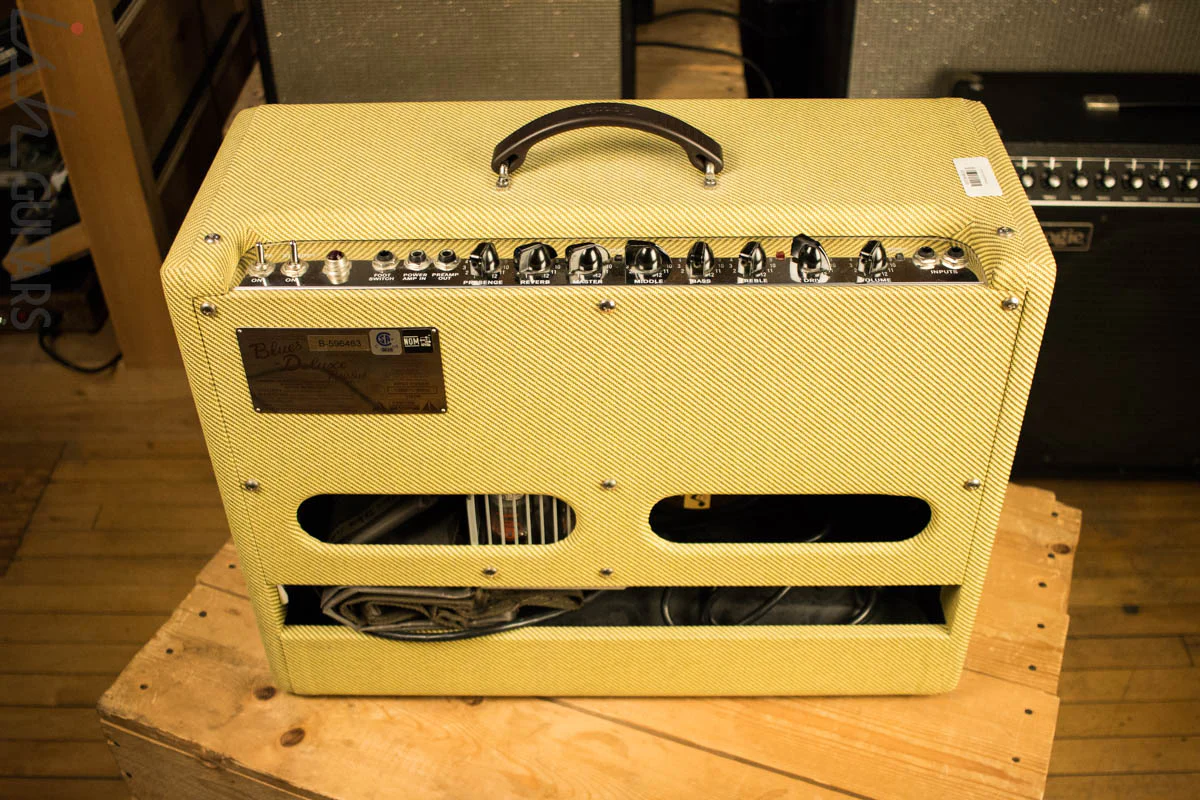 Fender Blues Deluxe Reissue Tweed Electric Guitar Amp - Image 5