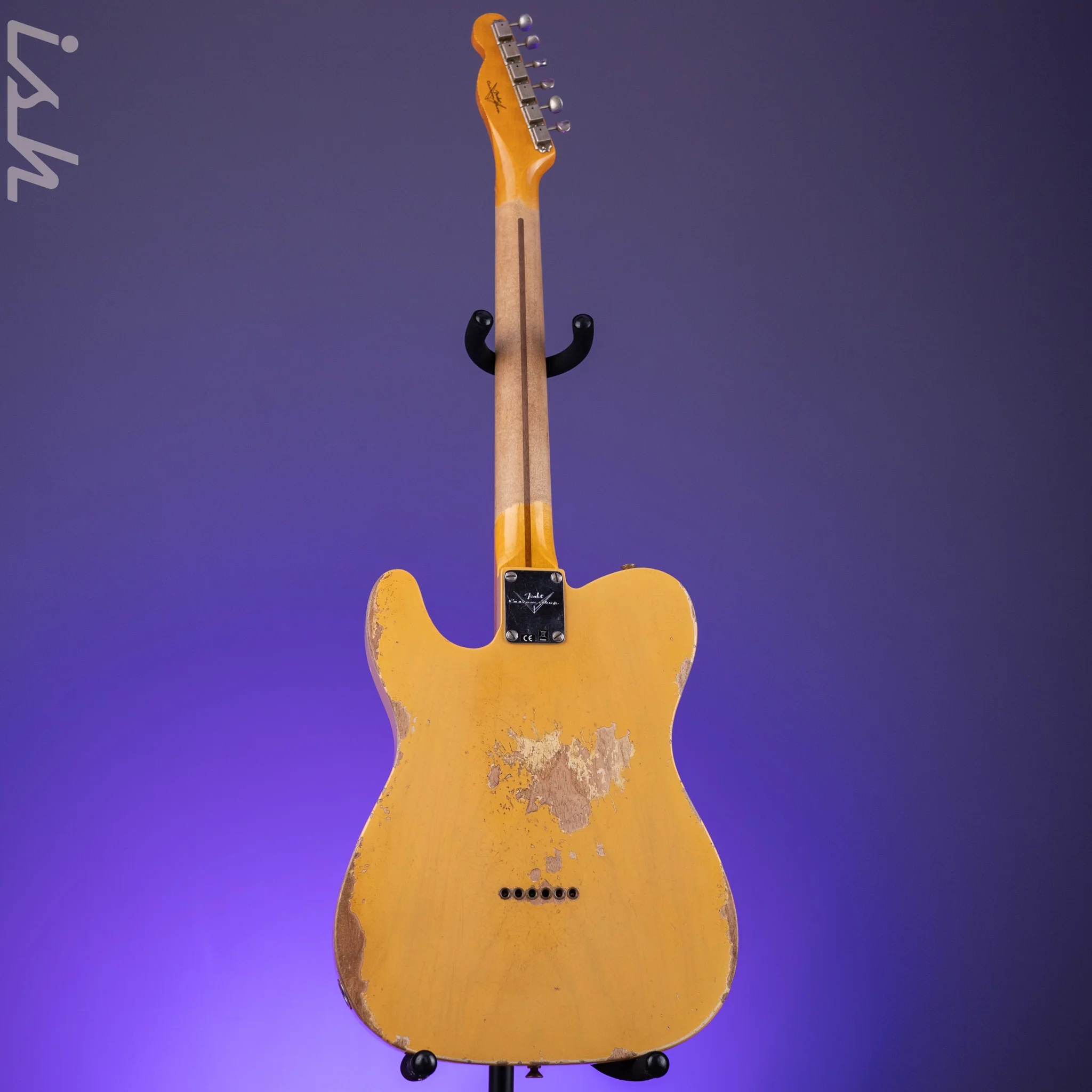 2023 Fender Custom Shop 1950 Double Esquire Heavy Relic Nocaster Blonde - Image 6