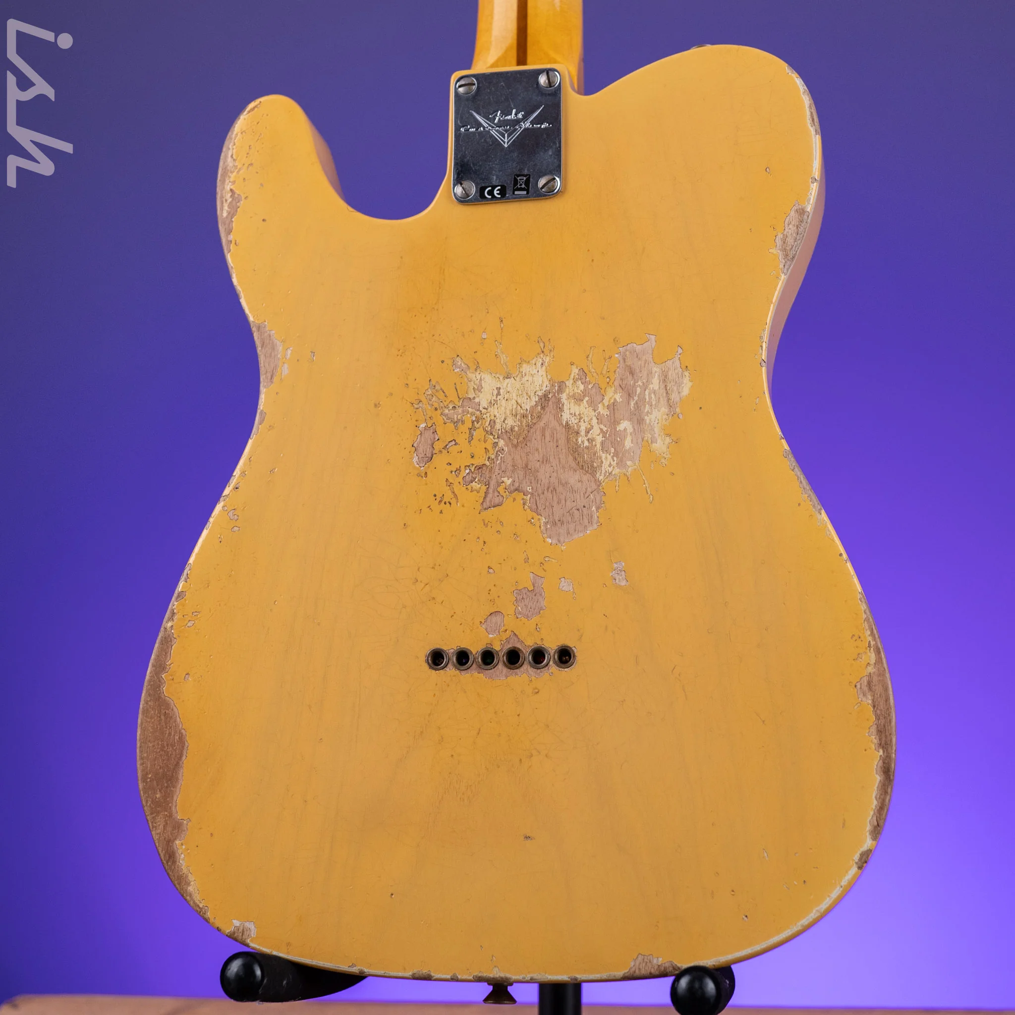 2023 Fender Custom Shop 1950 Double Esquire Heavy Relic Nocaster Blonde - Image 7