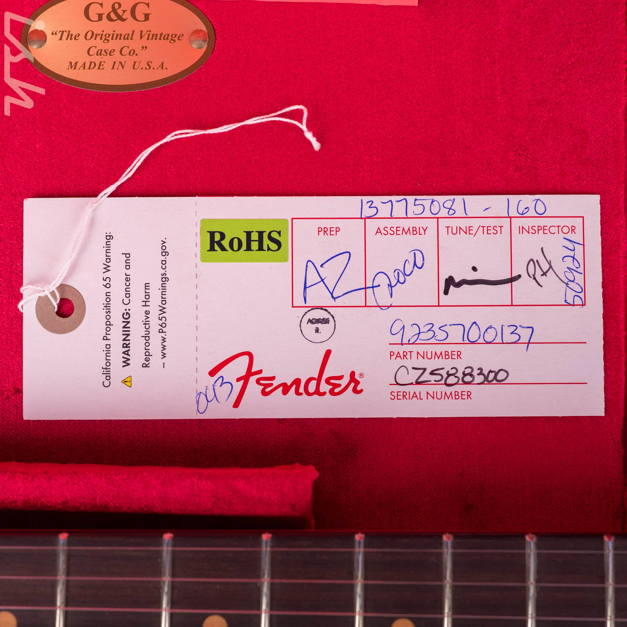 Fender Custom Shop 1963 Jazzmaster Relic Aged Champagne Sparkle - Image 15