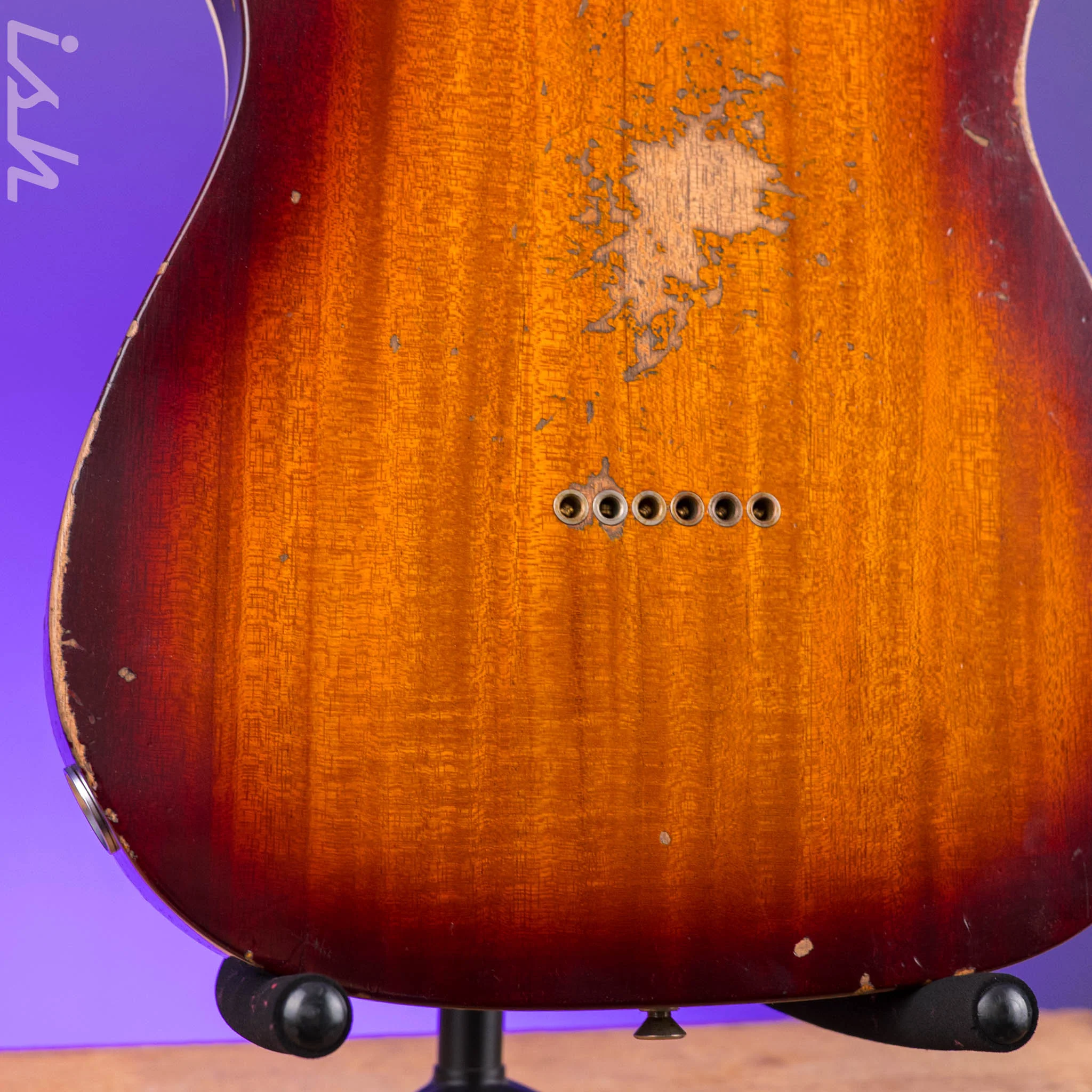 Fender Custom Shop Artisan Dual P90 Tele Relic Aged Tobacco Sunburst - Image 9