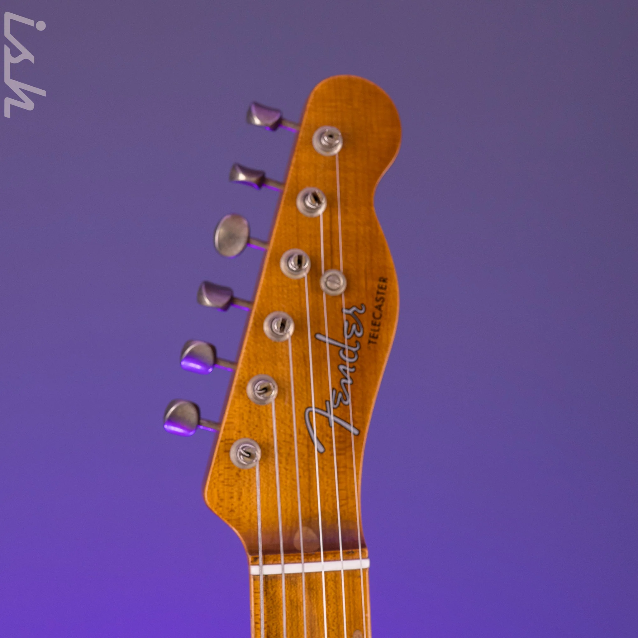 Fender Custom Shop Limited Roasted Reverse '50s Telecaster® Journeyman Relic® Aged Appliance Green - Image 6