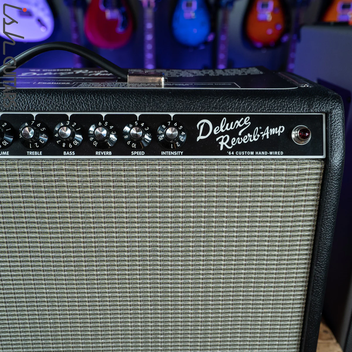 Fender Deluxe Reverb ‘64 Custom Hand- Wired Guitar Combo Amp - Image 3