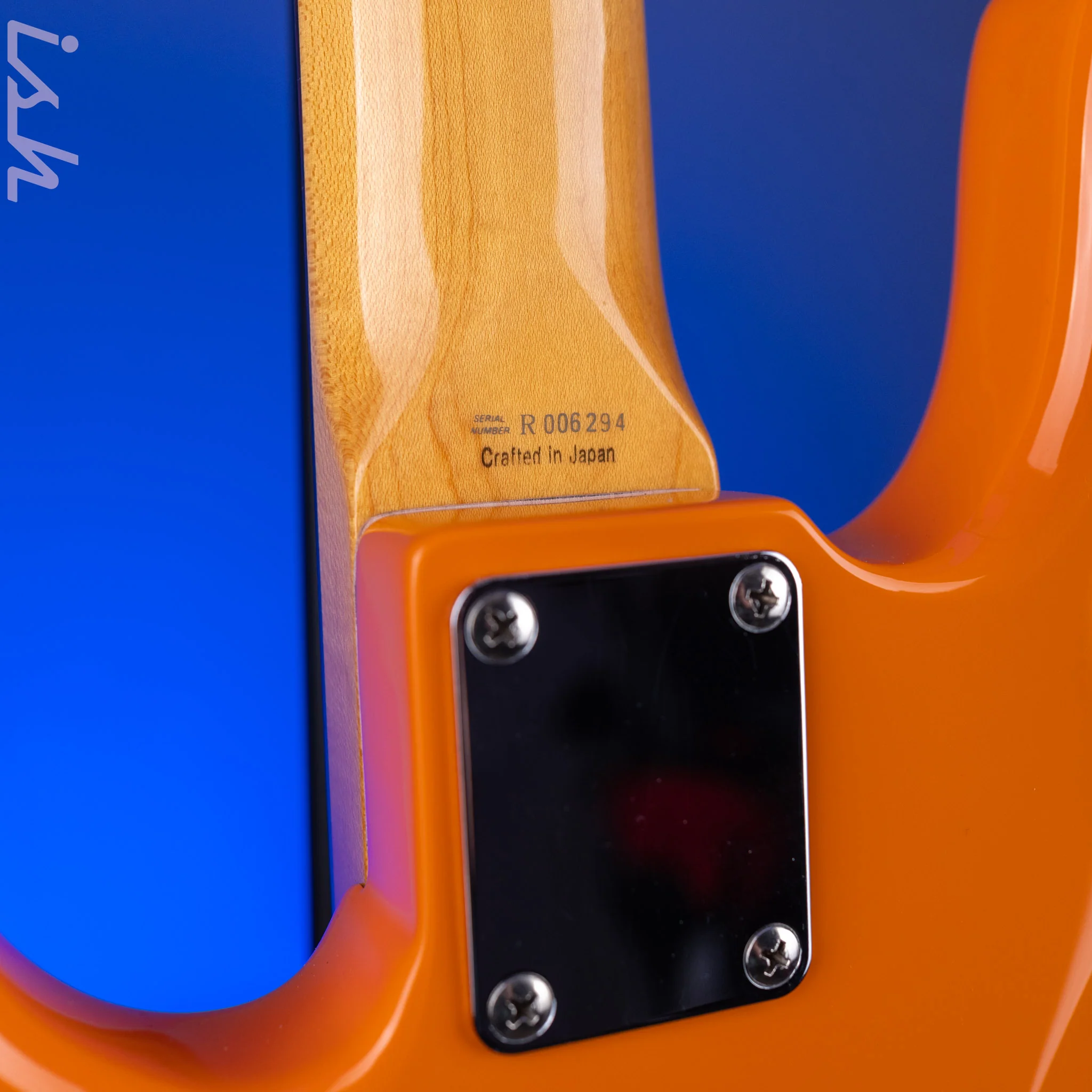 2004 Fender MIJ  Capri Orange Precision Bass - Image 14