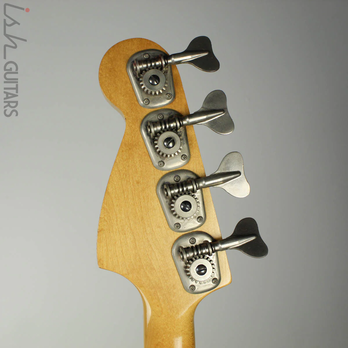 1976 Fender Musicmaster Bass Short Scale Olympic White w/OHSC - Image 11