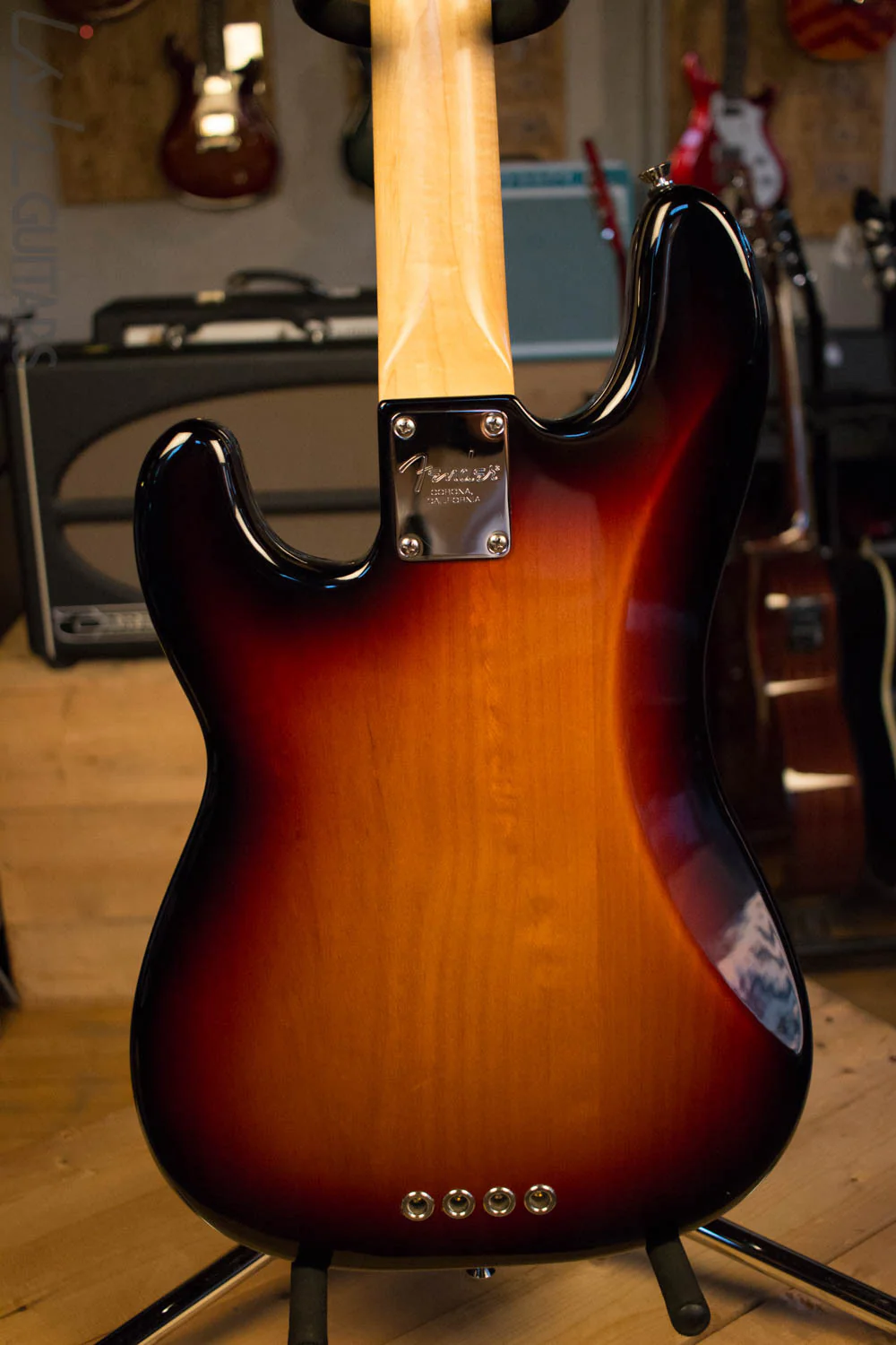 2010 Fender Precision Bass USA Sunburst - Image 8
