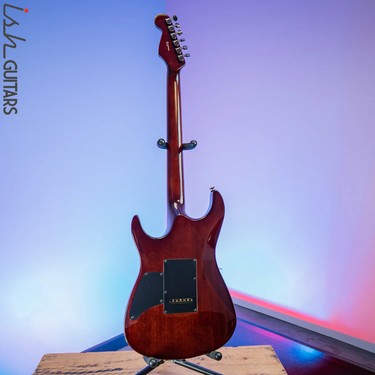 Fender Showmaster Quilt Bubinga Top SSS - Image 7