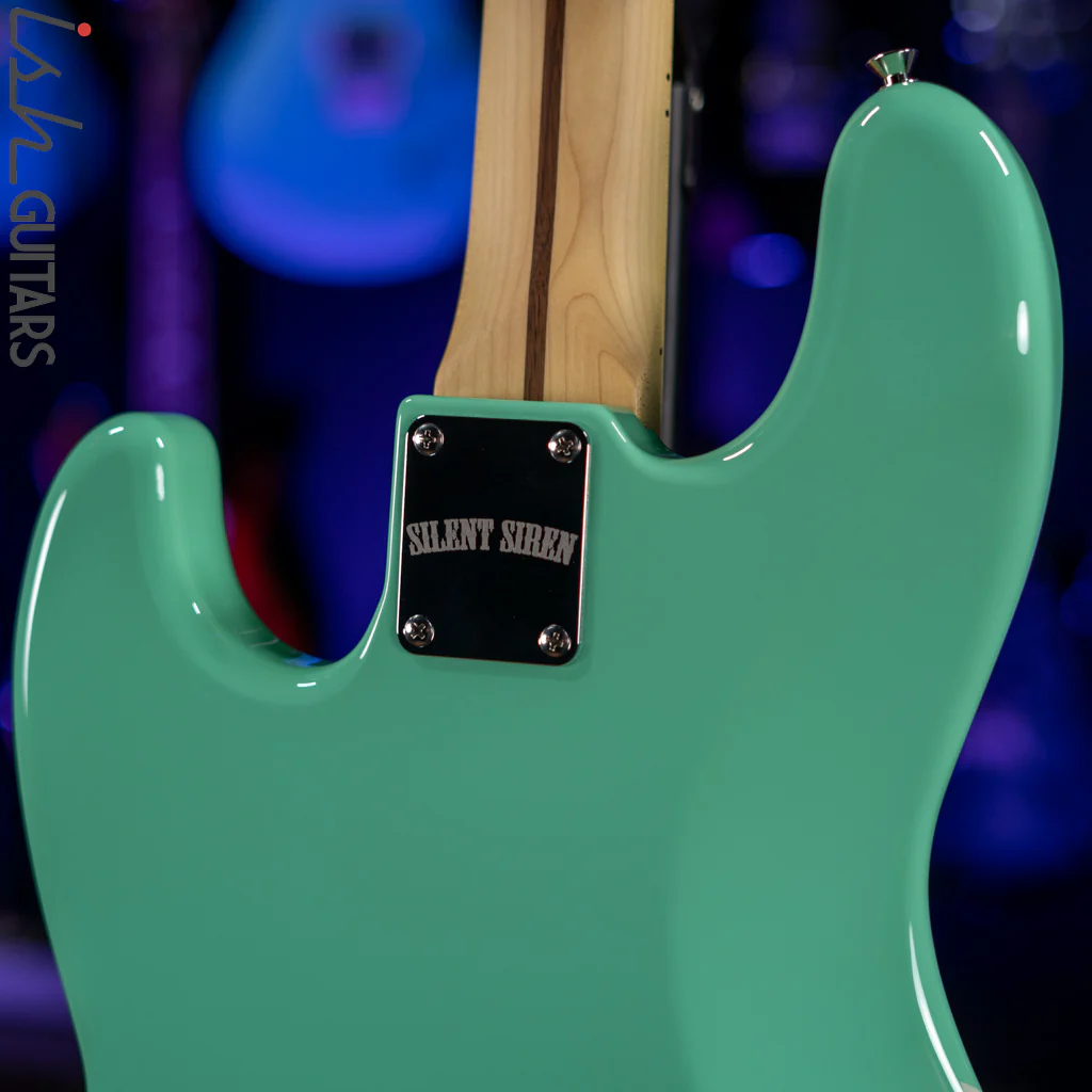 Fender Silent Siren Jazz Bass MIJ Surf Green - Image 9