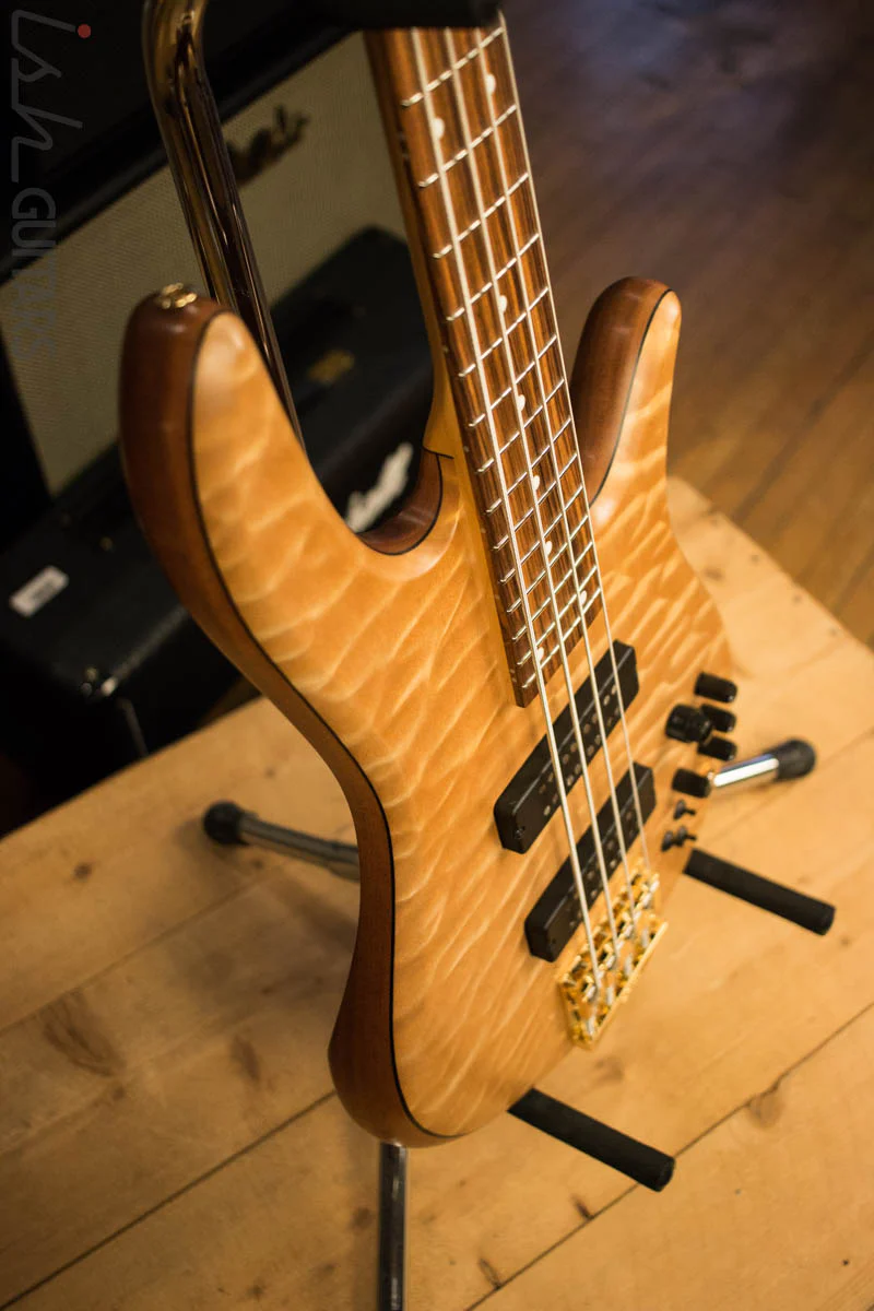 Fodera 4 String Monarch 35th Anniversary Bass - Image 6