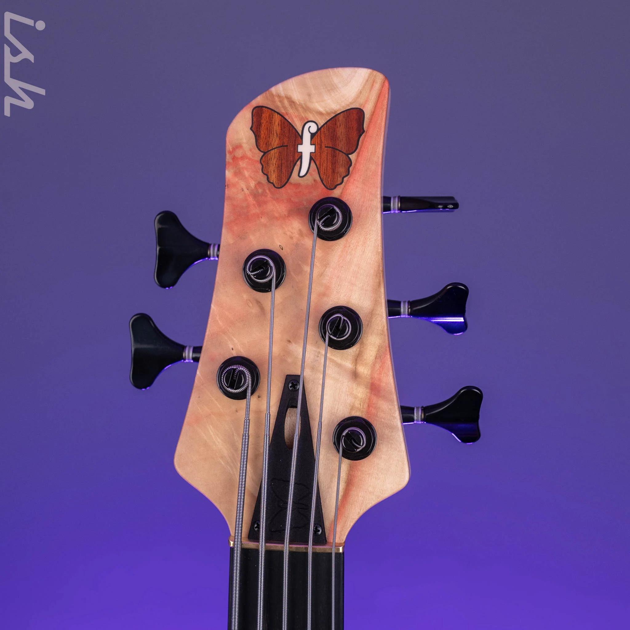 Fodera 40th Anniversary Emperor Deluxe 5-String Bass Natural Japanese Maple - Image 5