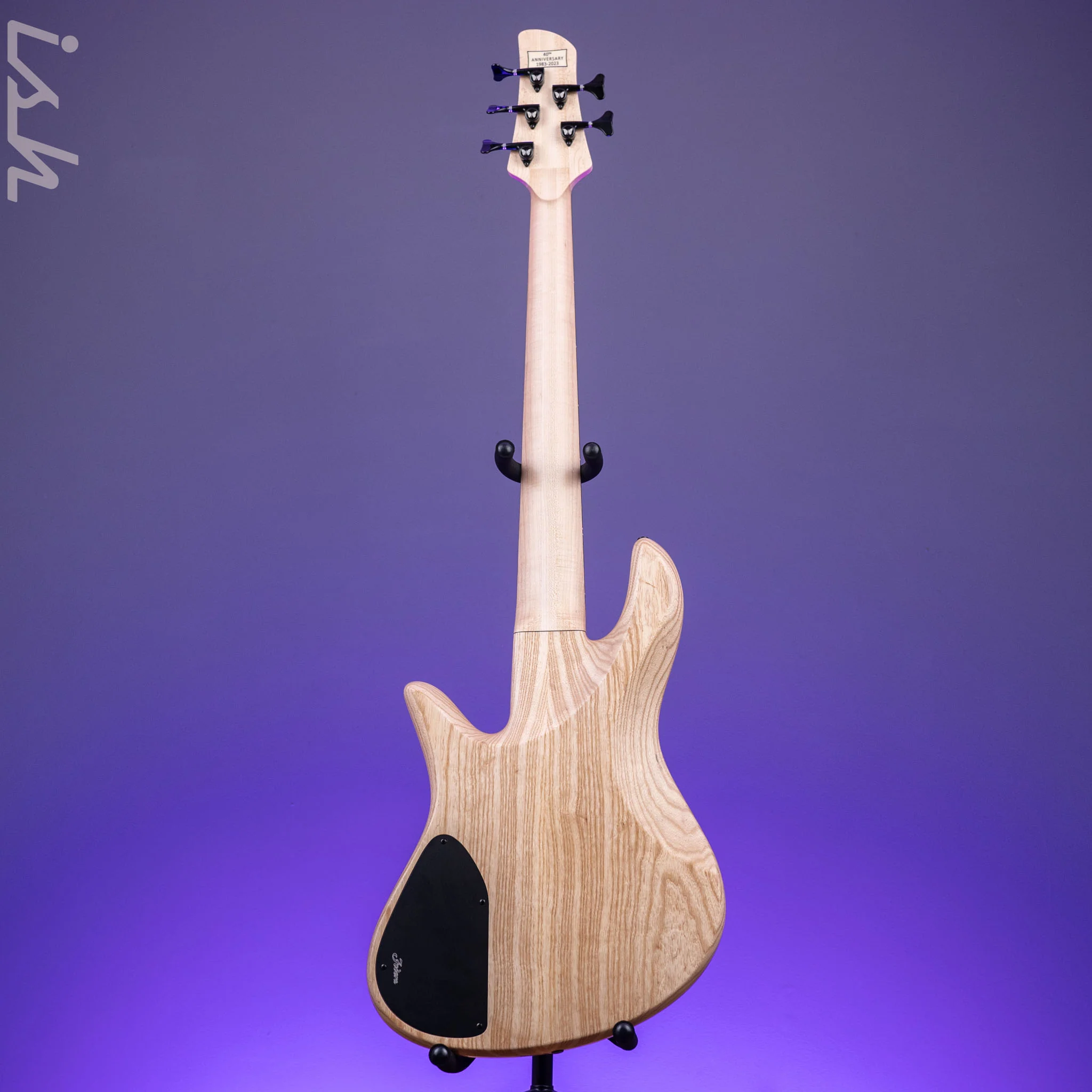 Fodera 40th Anniversary Emperor Deluxe 5-String Bass Natural Japanese Maple - Image 6