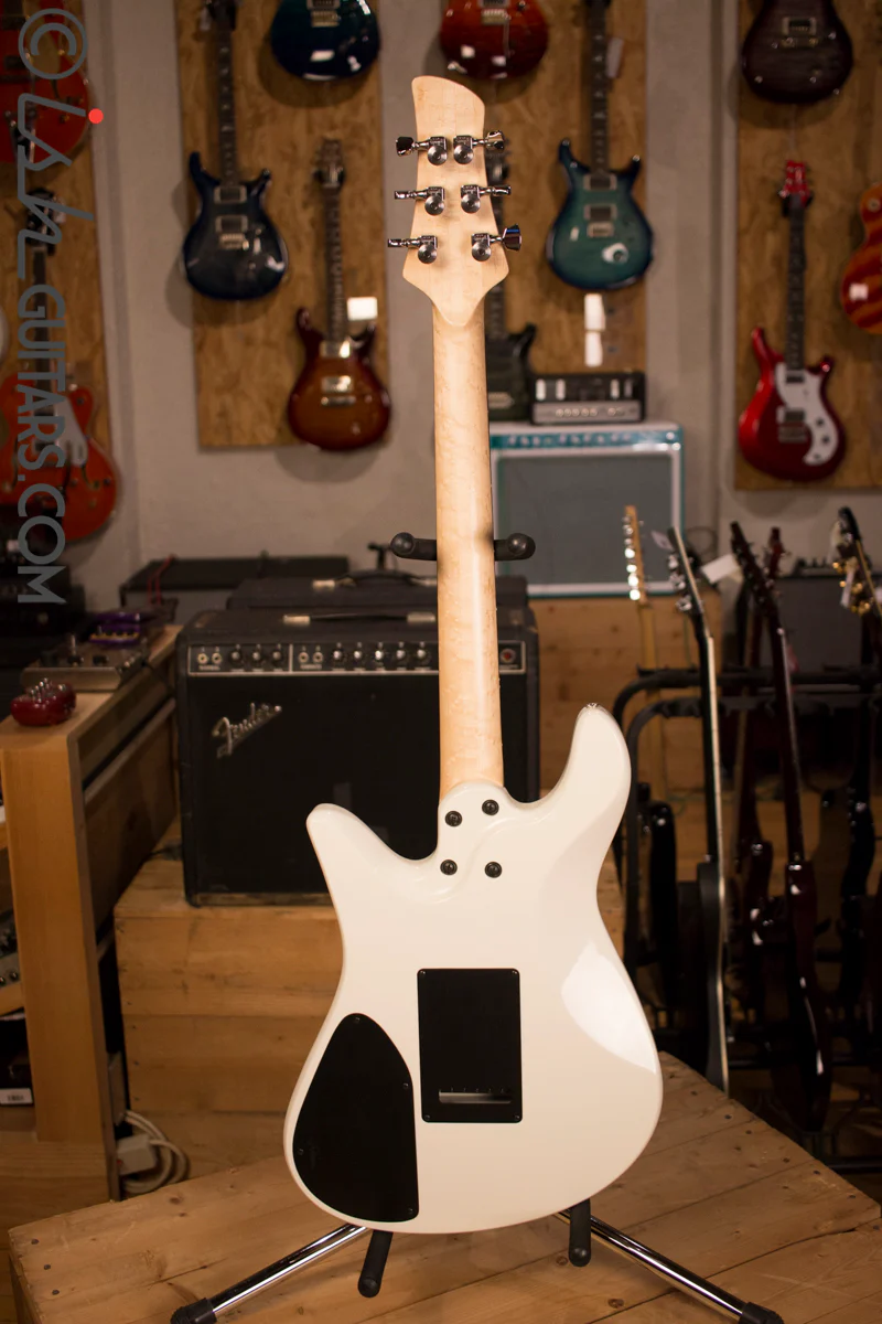 Fodera Emperor Electric Guitar Olympic White - Image 8