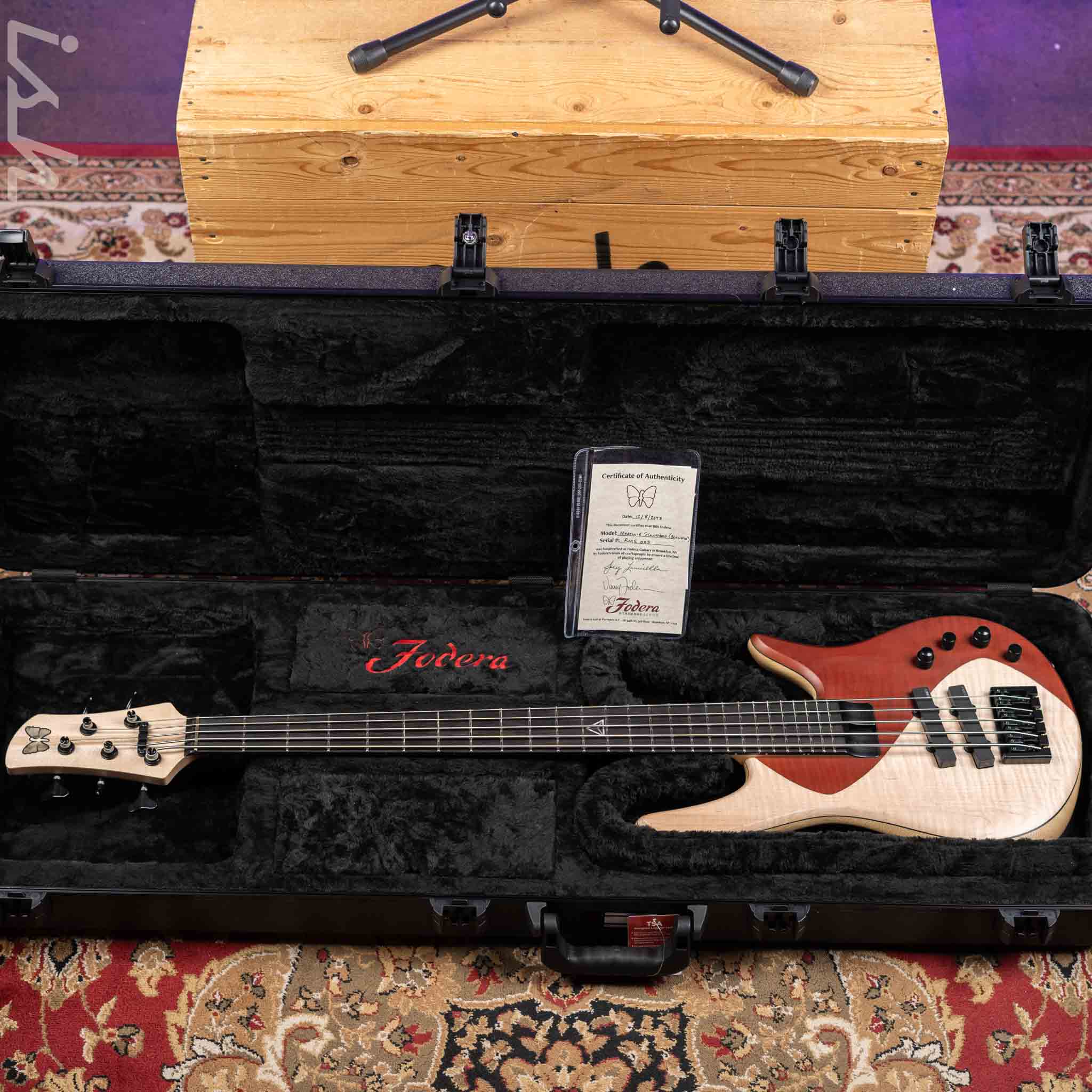 Fodera Martinie "Blondie" Standard 5-String Bass - Image 11