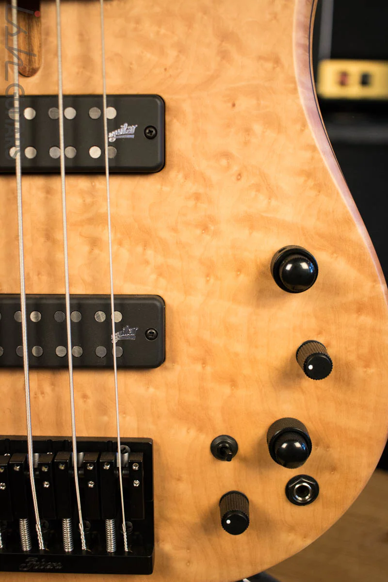 Fodera Monarch 5 Standard Special Limited Edition Burl - Image 4