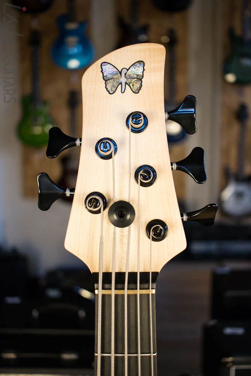 Fodera Monarch 5 Standard Special Limited Edition Burl - Image 5
