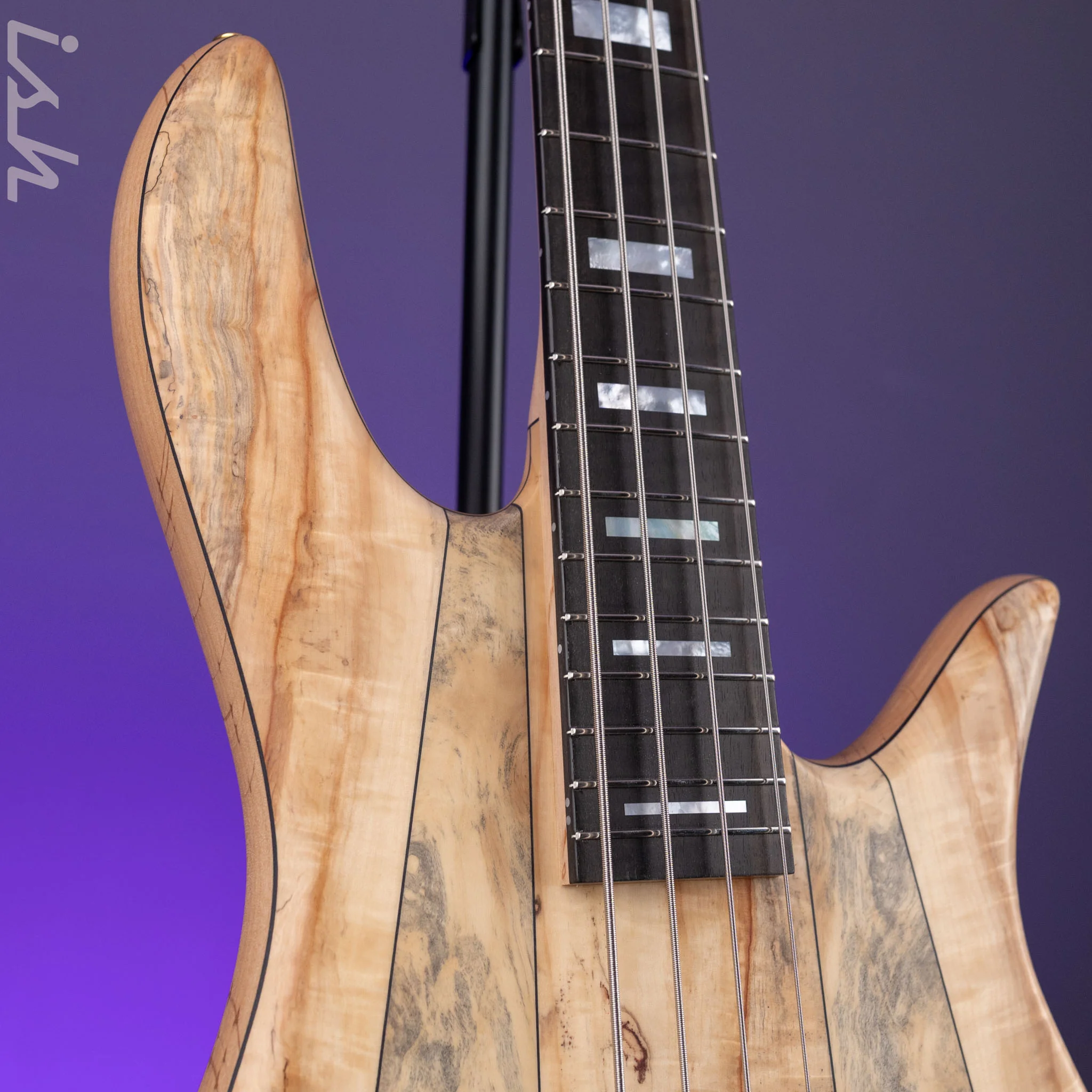 Fodera Monarch Deluxe 4 String Bass-Solid Body - Image 4