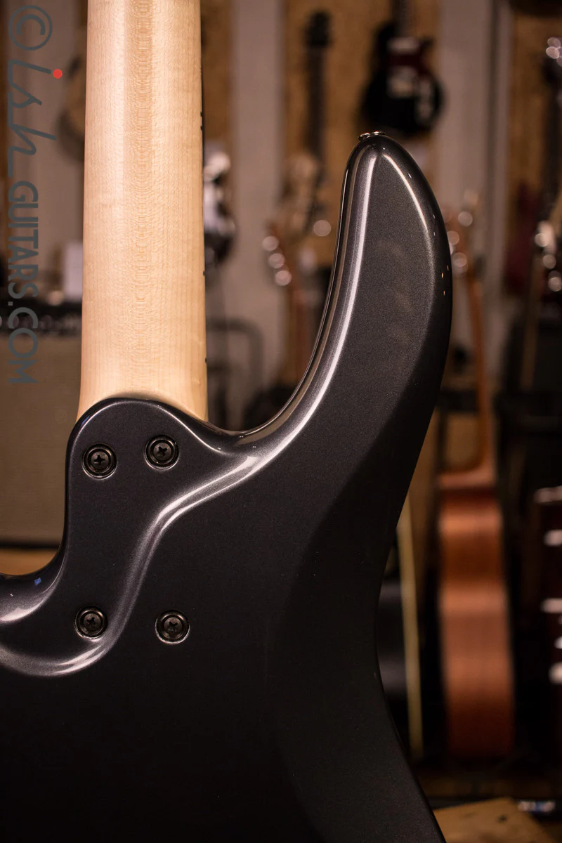 Fodera Monarch Standard Classic 4 Charcoal Frost Metallic - Image 8
