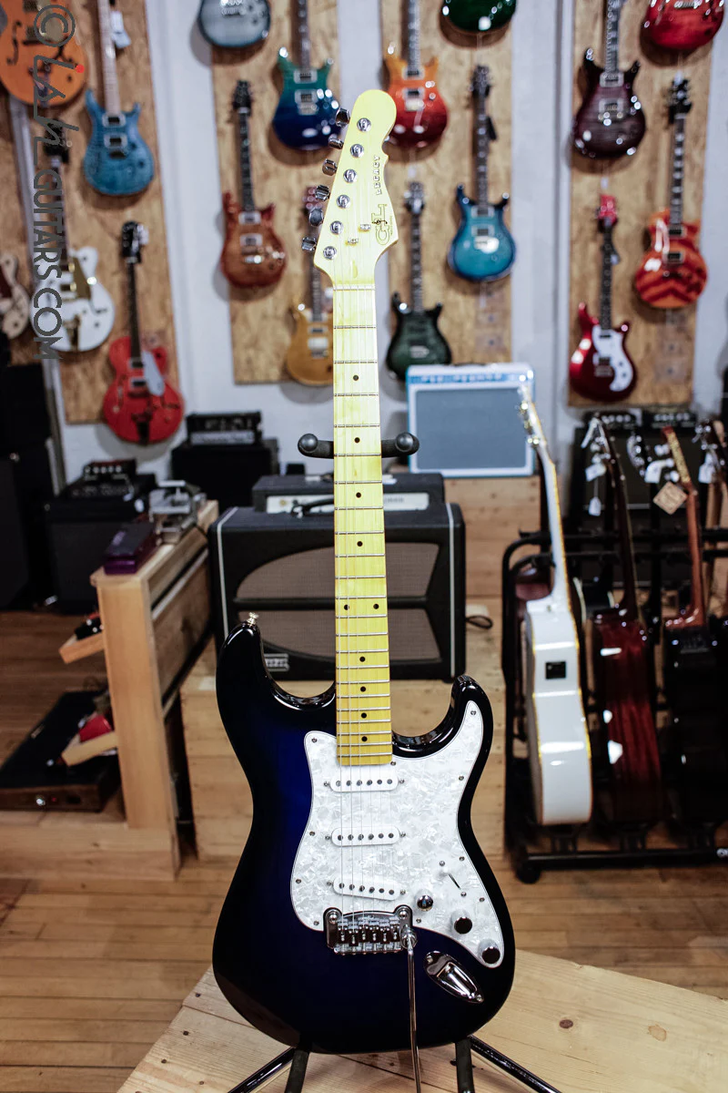 G&L Legacy Tribute Blue Upgraded Pickups and Tuners and Case! - Image 2