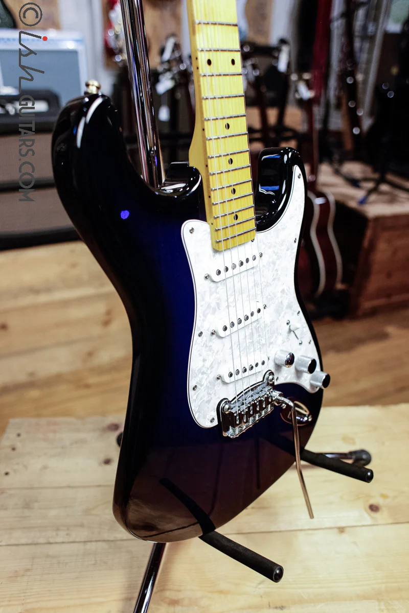 G&L Legacy Tribute Blue Upgraded Pickups and Tuners and Case! - Image 9