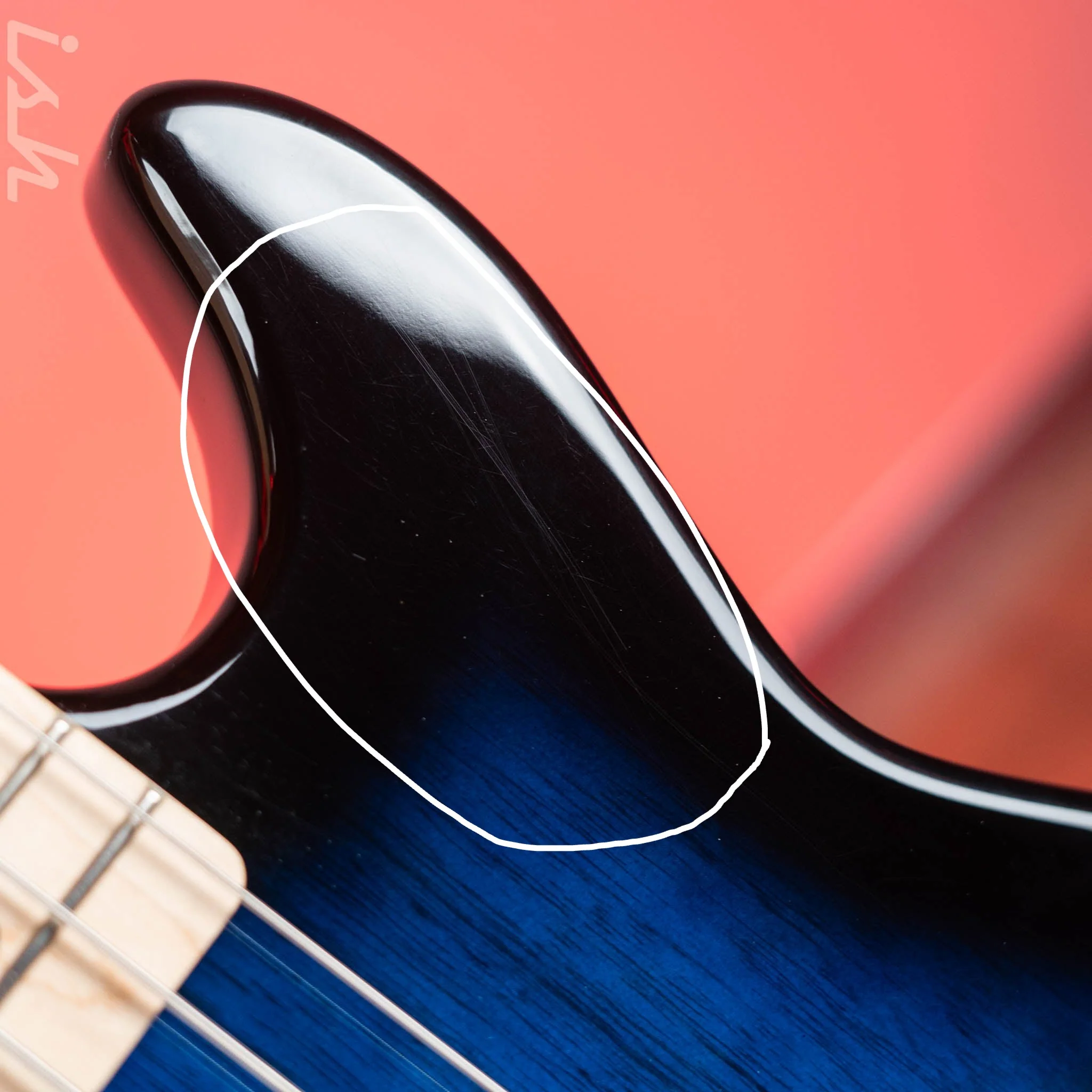 G&L Tribute Series L-2000 Blue Burst - Image 6