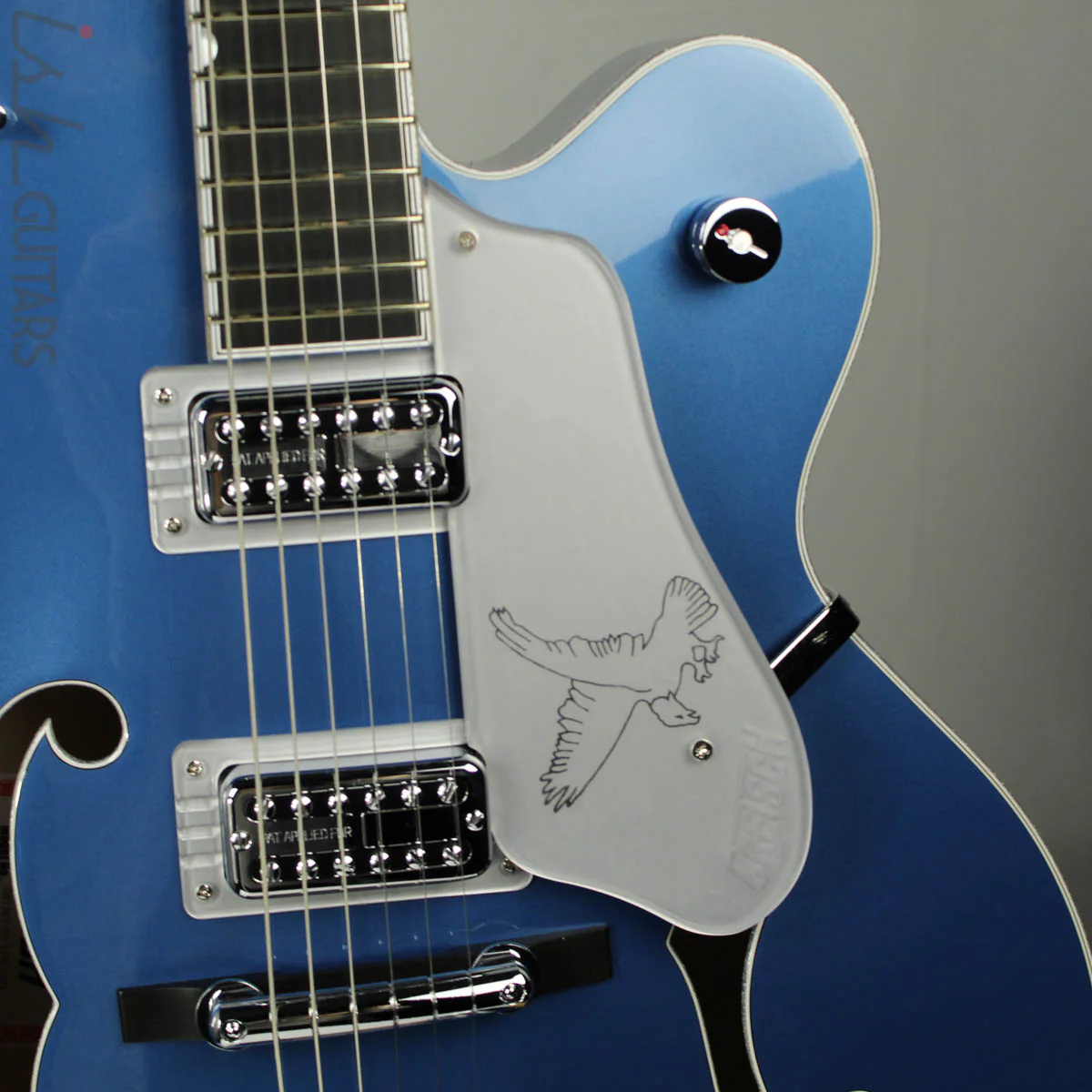 Gretsch G6136T-59 Limited Edition Falcon with Bigsby Ebony Fretboard Lake Placid Blue - Image 5