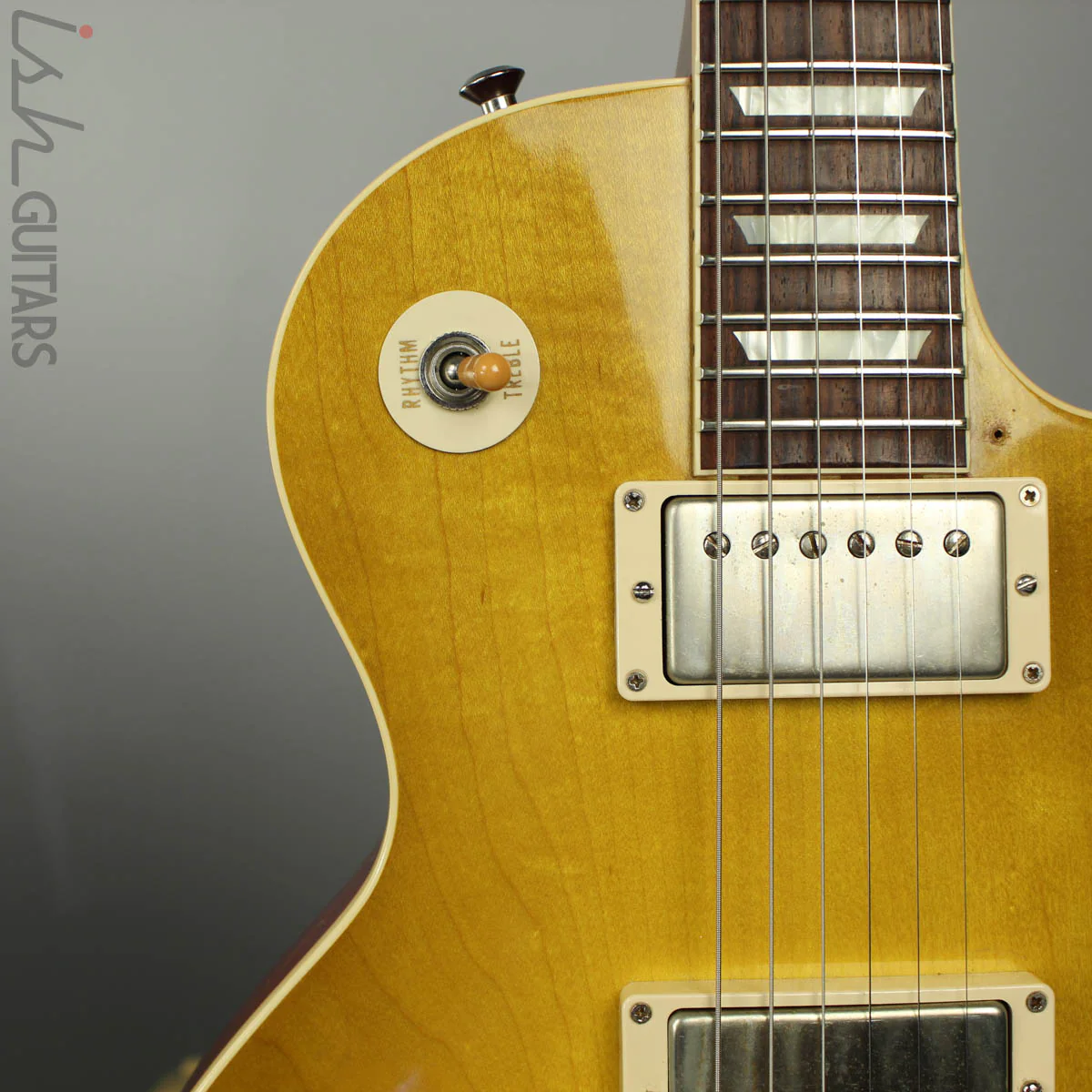 2013 Gibson Les Paul Custom Shop 1958 '58 Reissue LPR-8 Lemon Burst - Image 3
