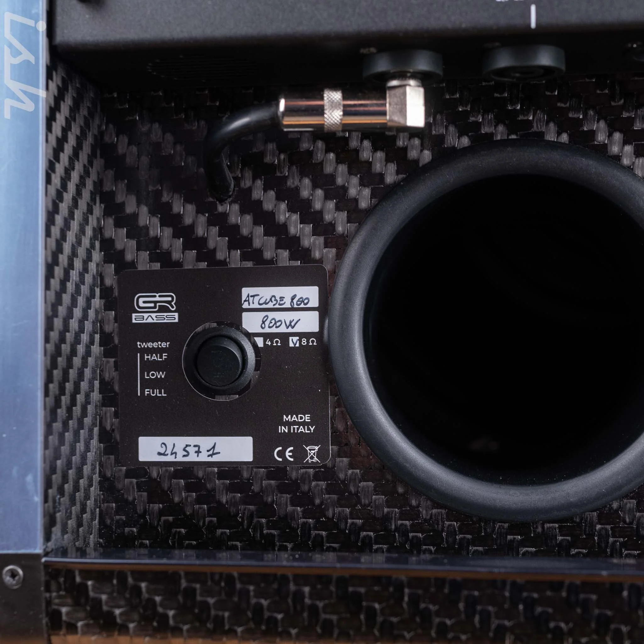 GR Audio Bass Cube 800 Combo Amp Carbon Fiber 800 W 1x12" 8 Ohm - Image 4
