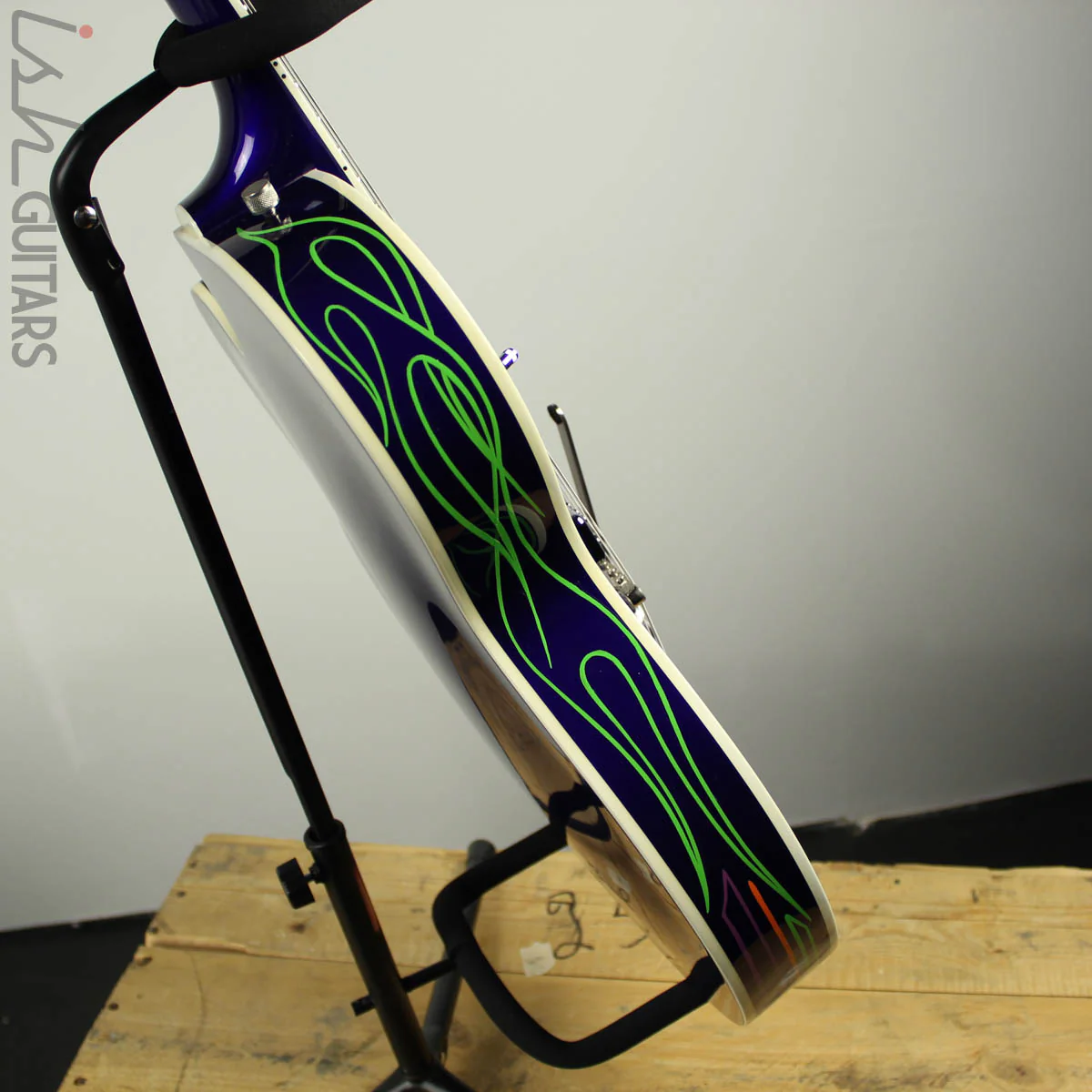 2011 Gretsch Brian Setzer Hot Rod Purple Pinstripe - Image 7