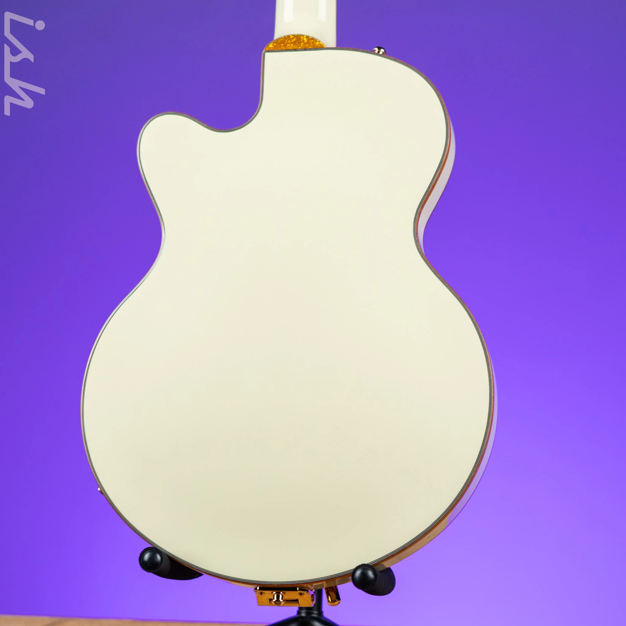 Gretsch Electromatic Chris Rocha Broadkaster Jr. Center Block Vintage White - Image 7