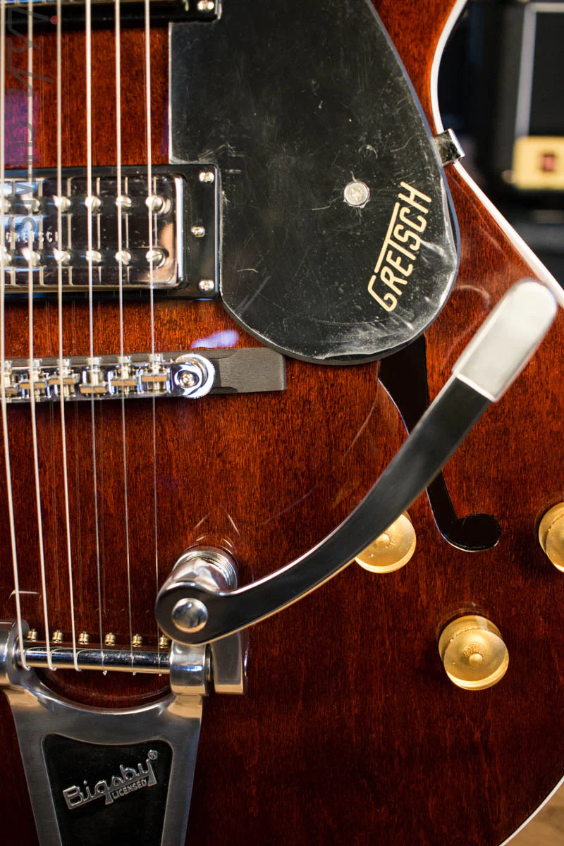 Gretsch G2420T Streamliner Single Cutaway Hollow Body Walnut Stain - Image 4