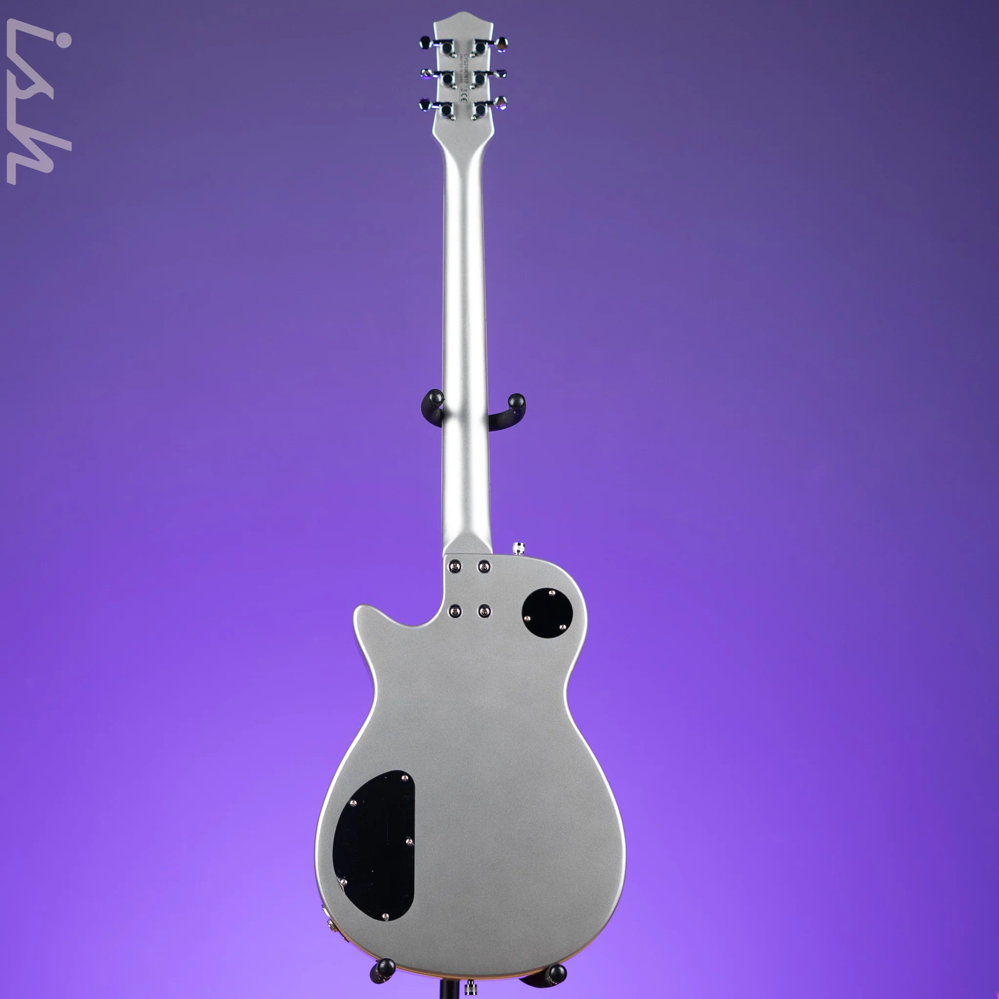 2021 Gretsch G5260T Electromatic Baritone w/ Bigsby Silver - Image 8