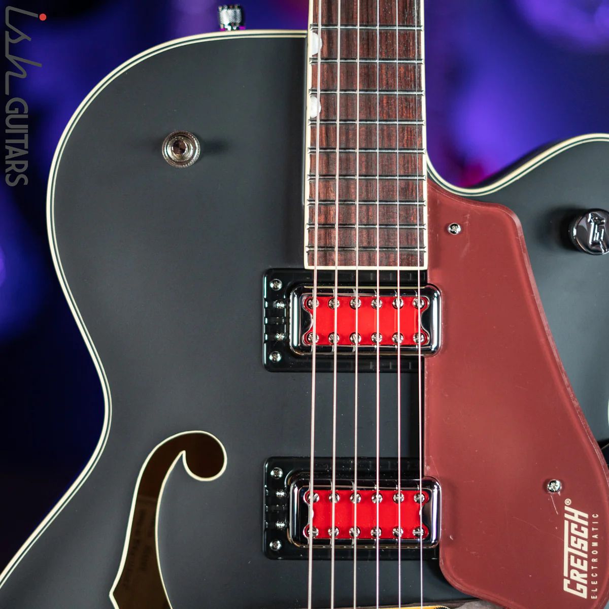 Gretsch G5410T Electromatic “Rat Rod”Hollowbody Matte Black B-Stock - Image 3