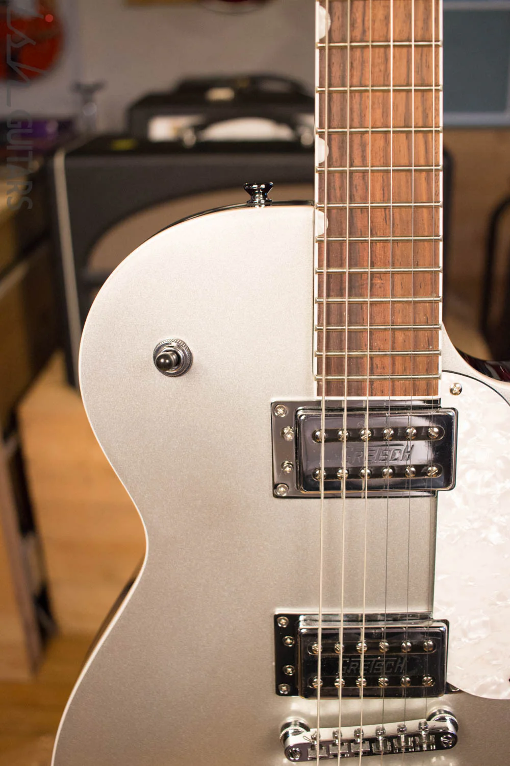 Gretsch G5426 Jet Club Electric Guitar Silver B-Stock - Image 3