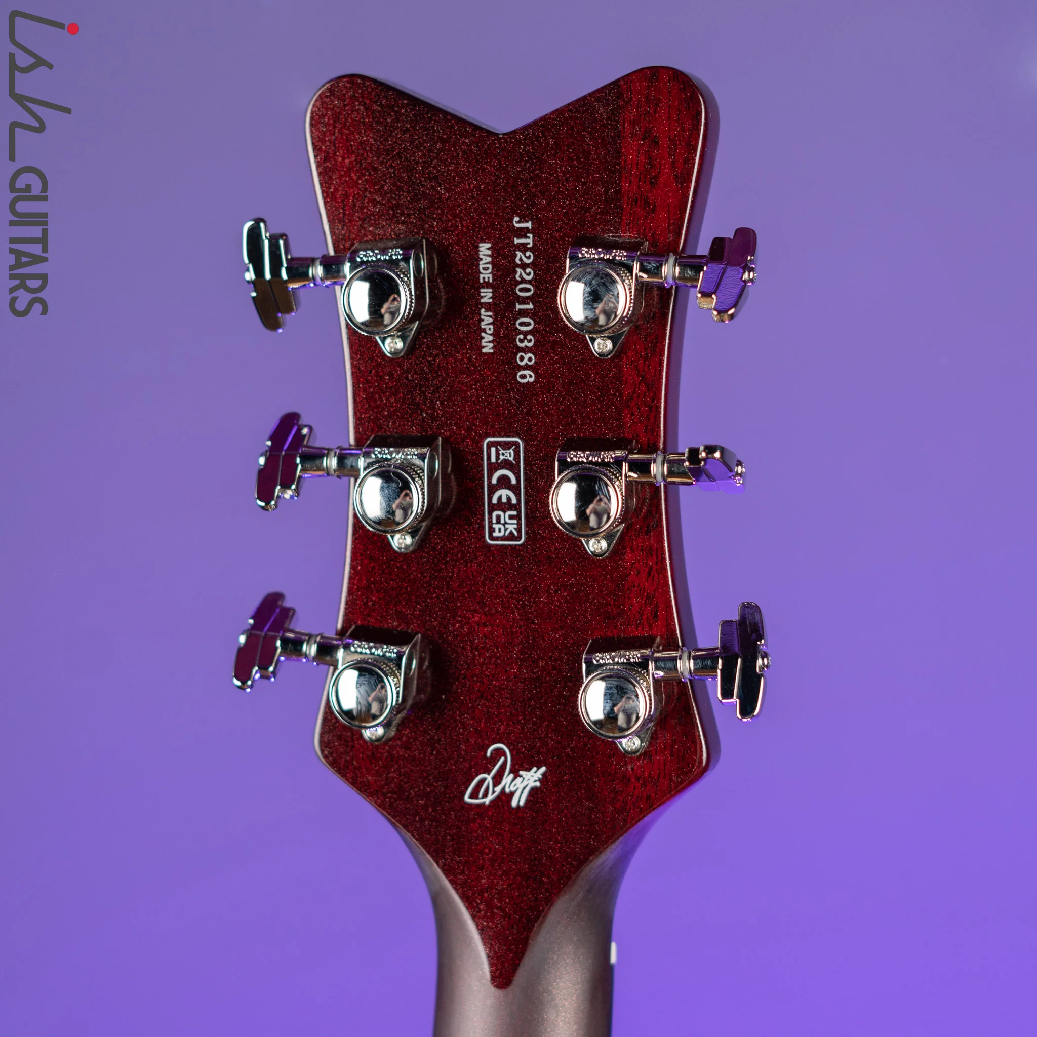 Gretsch G6134TFM Nigel Hendroff Signature Penguin Dark Cherry Demo - Image 13