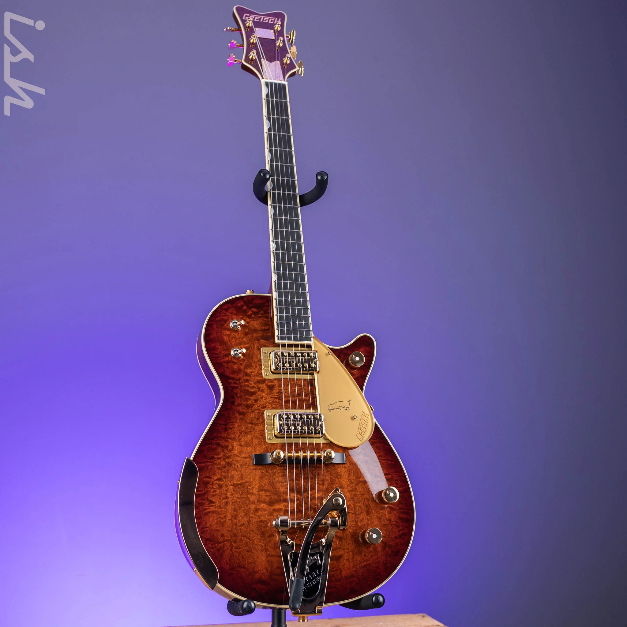 Gretsch G6134TGQM-59 Limited Edition Penguin Forge Glow Demo - Image 2