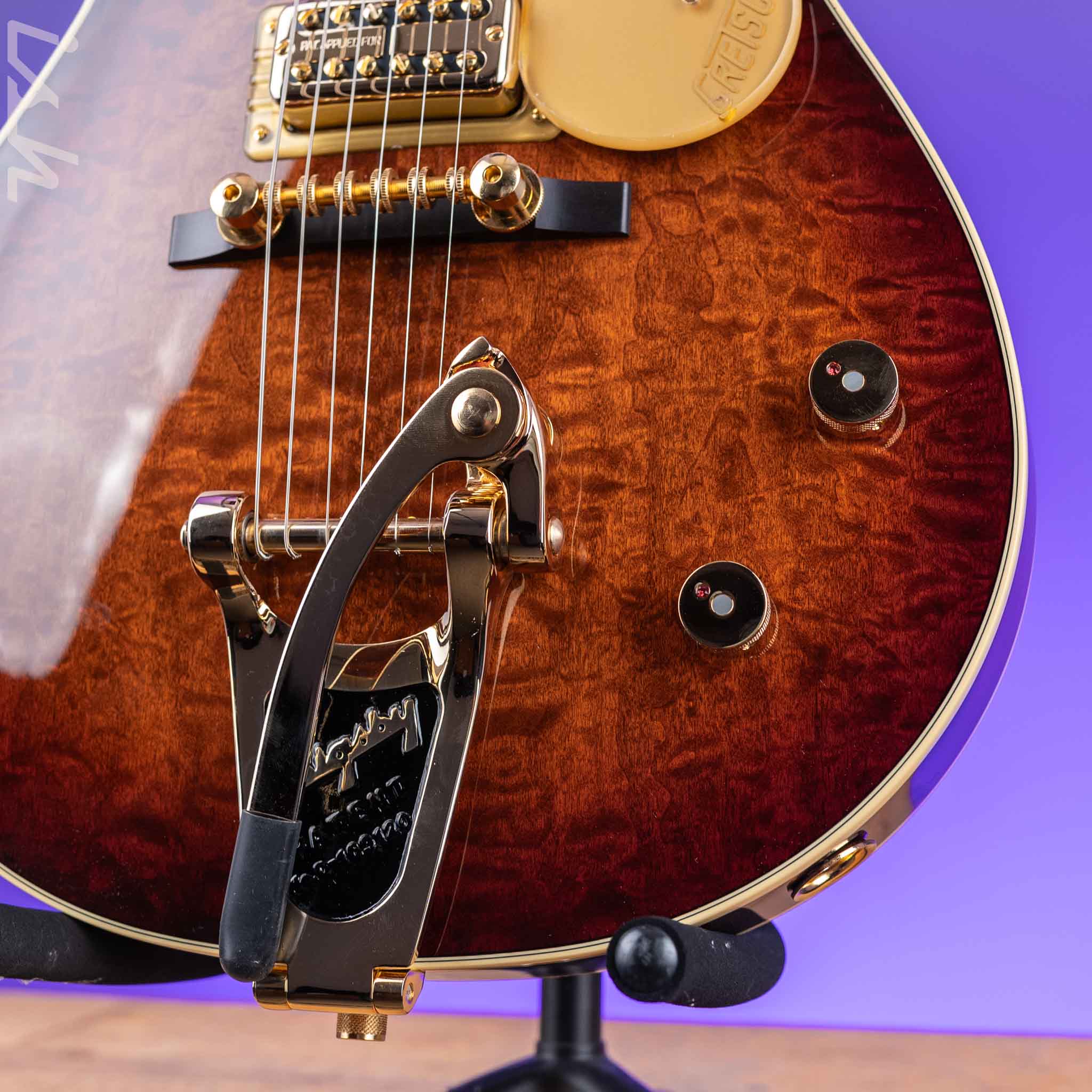 Gretsch G6134TGQM-59 Limited Edition Penguin Forge Glow Demo - Image 4