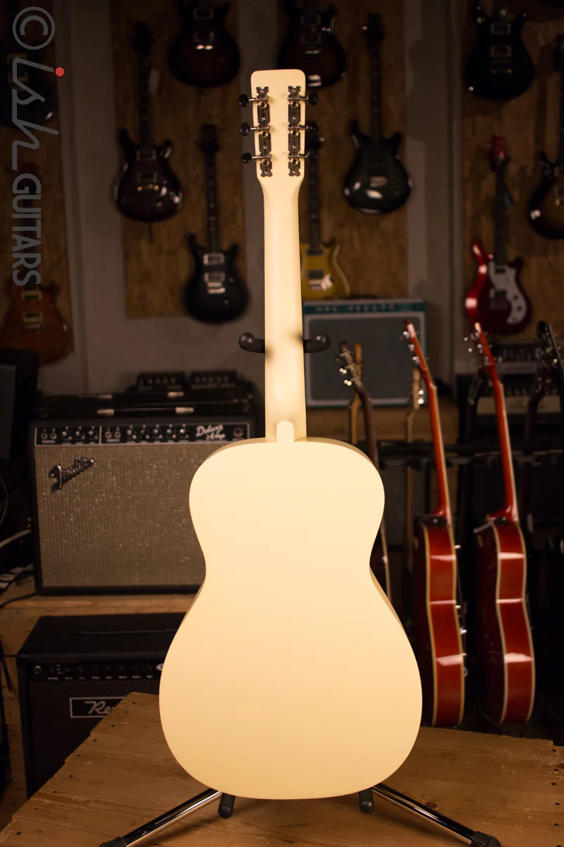 Gretsch Jim Dandy G9500 Limited Edition Vintage White Parlor Acoustic - Image 6