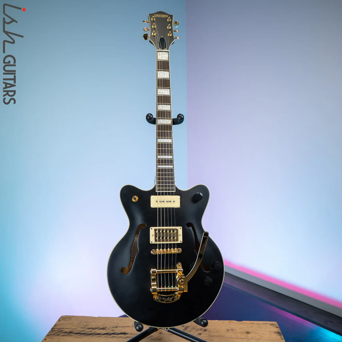 Gretsch Streamliner G2655TG-P90 Limited Edition Matte Black - Image 2