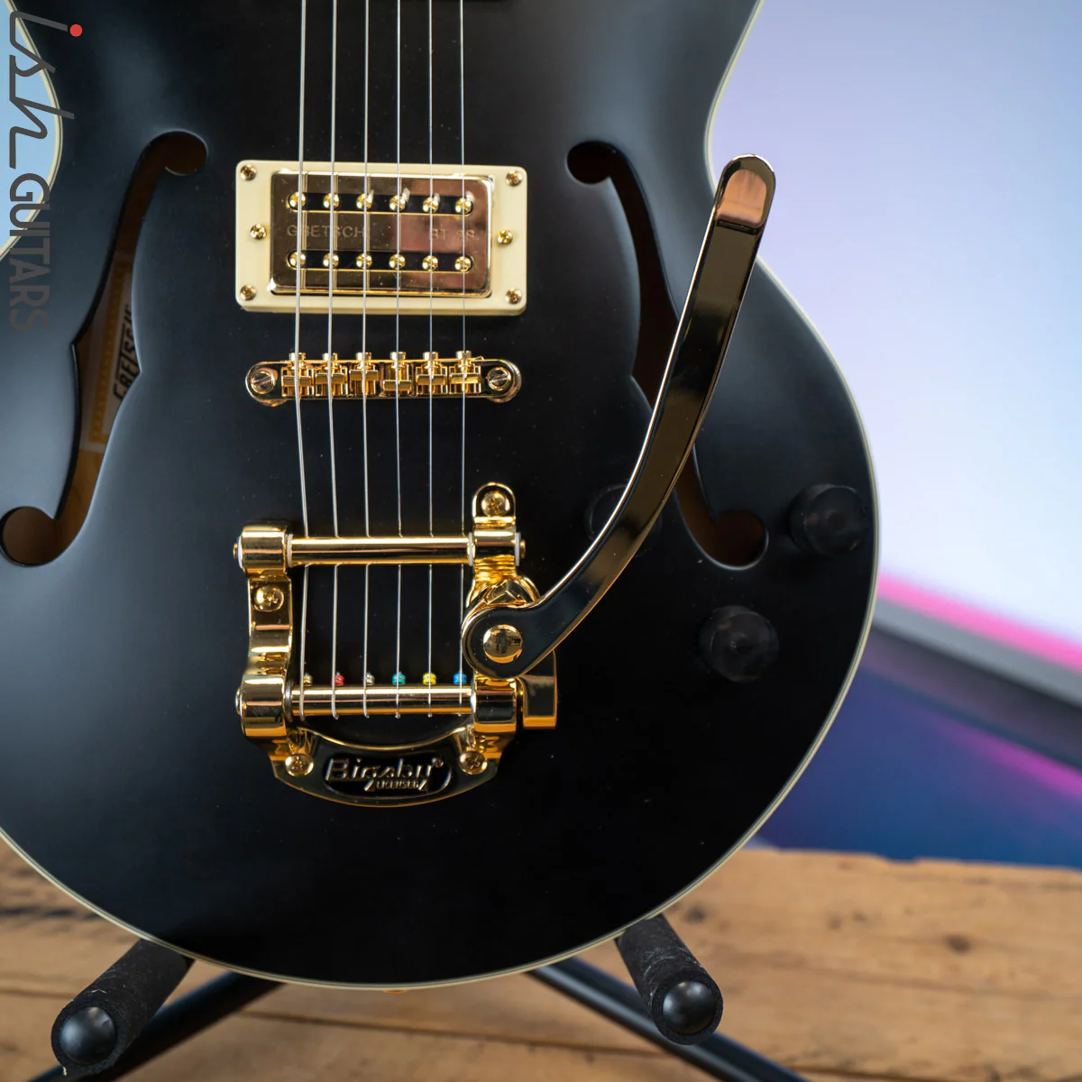 Gretsch Streamliner G2655TG-P90 Limited Edition Matte Black - Image 4