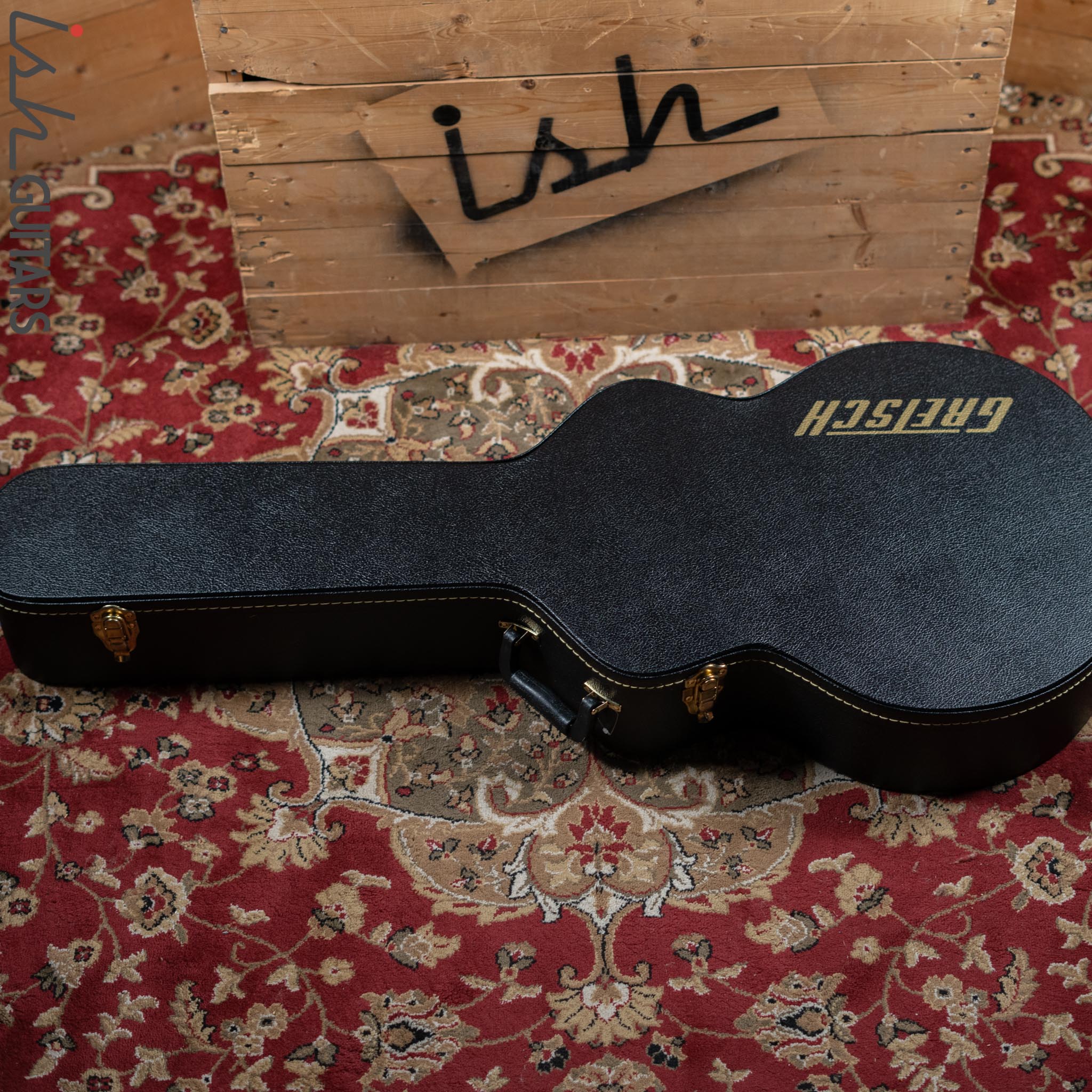 Gretsch TKL Hard Case A6080 Black - Fits 5120/5122 16" Hollowbody - Image 2