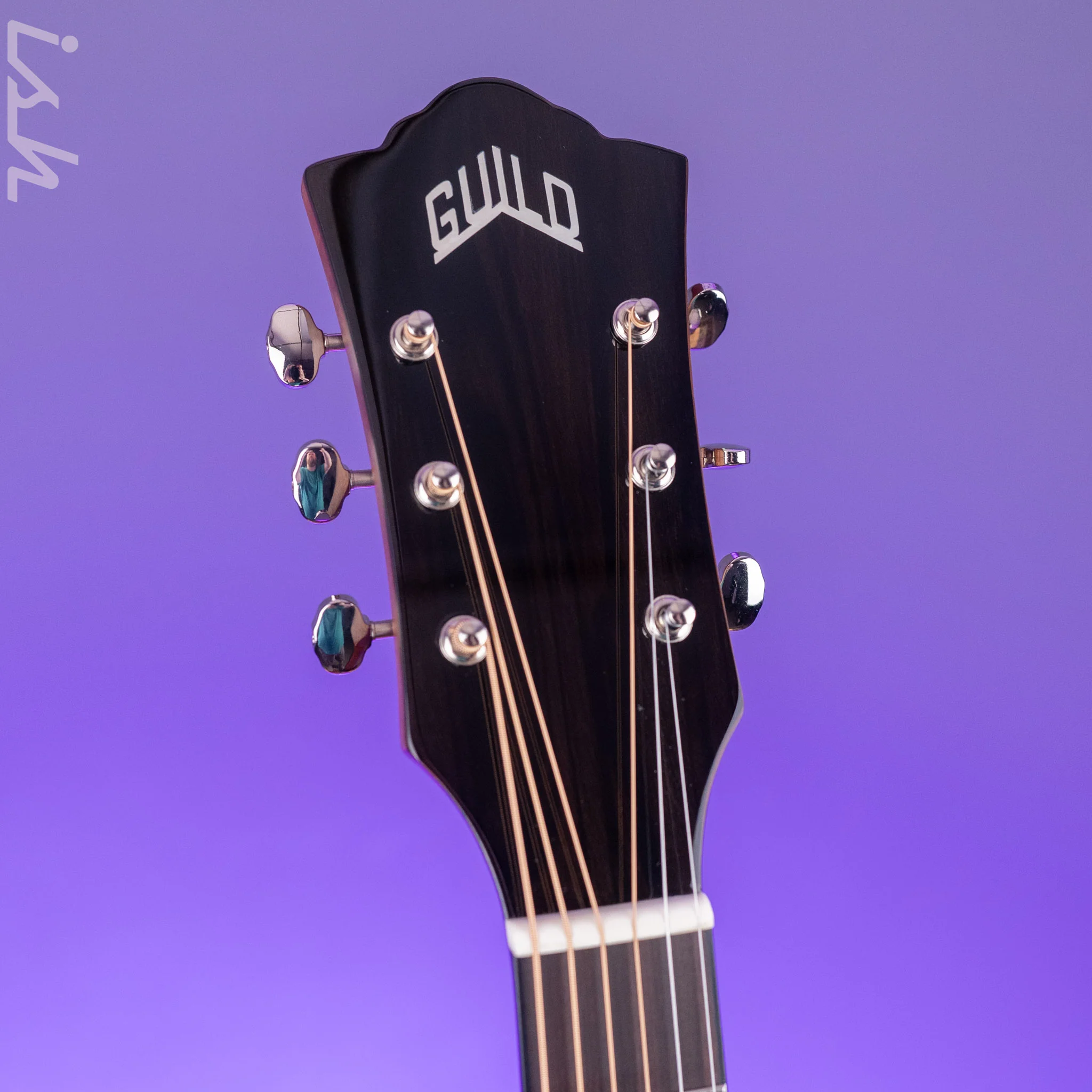 Guild OM260ce Deluxe Blackwood Natural - Image 7