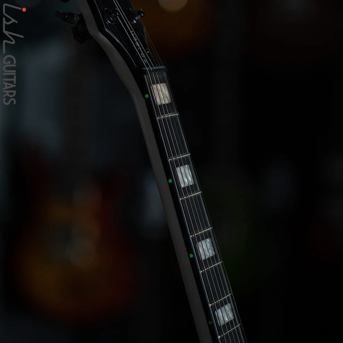 Hagstrom Fantomen Custom White Gloss Electric Guitar - Image 7