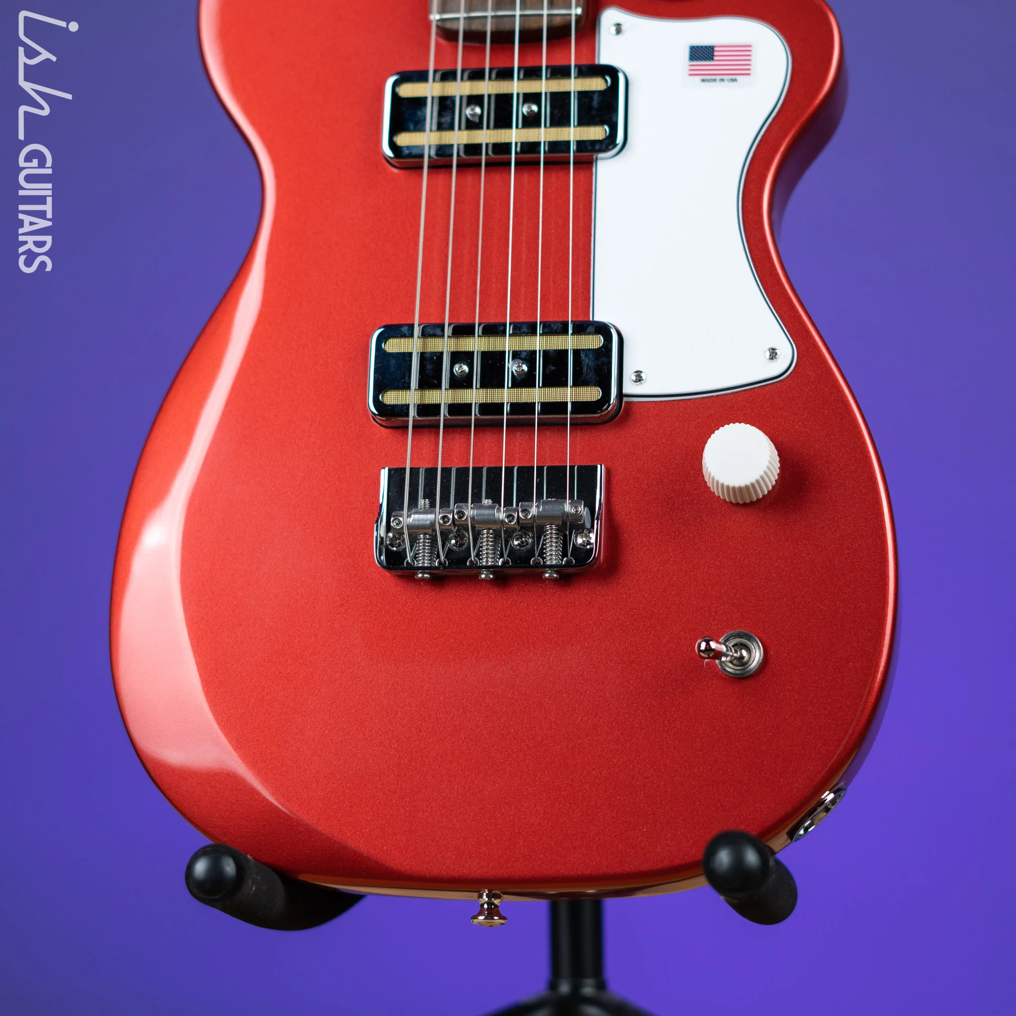 Harmony Juno Electric Guitar Rose - Image 4