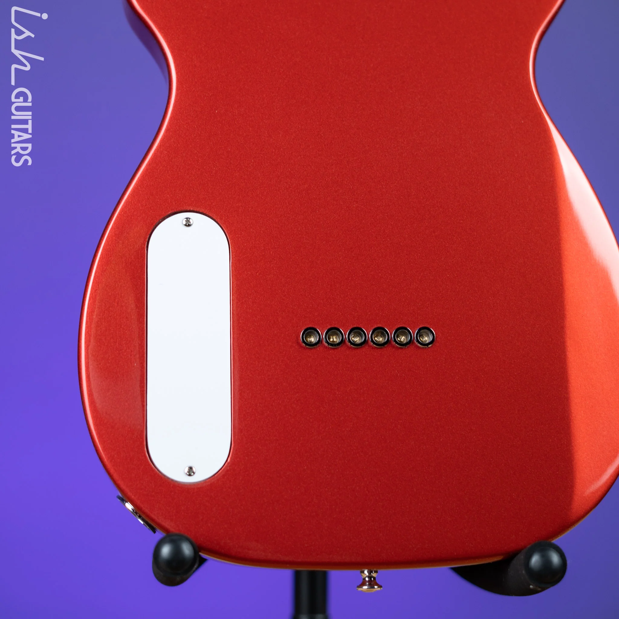 Harmony Juno Electric Guitar Rose - Image 9